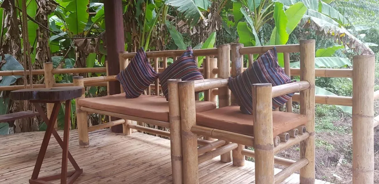 Balcony/Terrace in Namkat Yorla Pa Resort