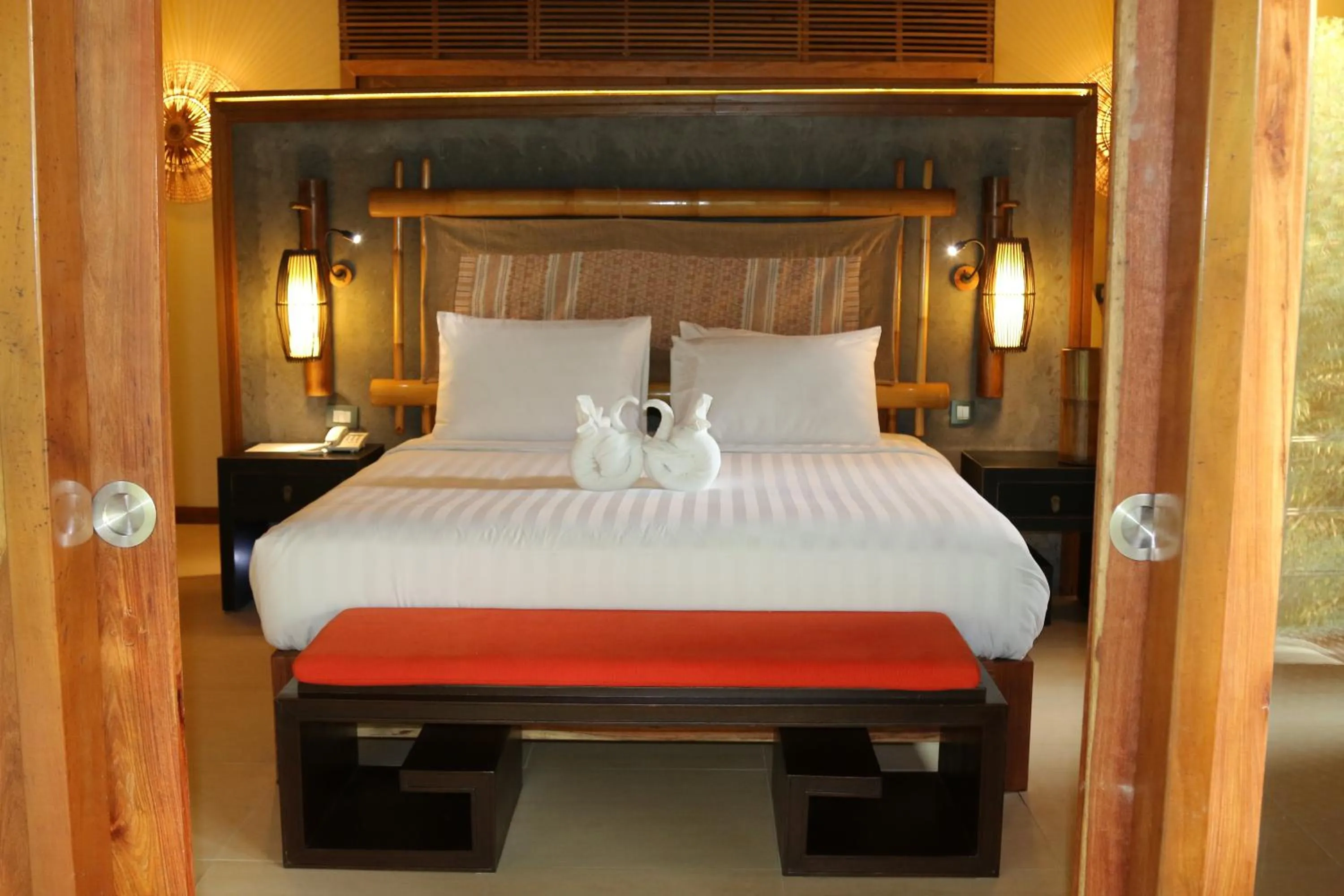 Bedroom, Bed in Namkat Yorla Pa Resort