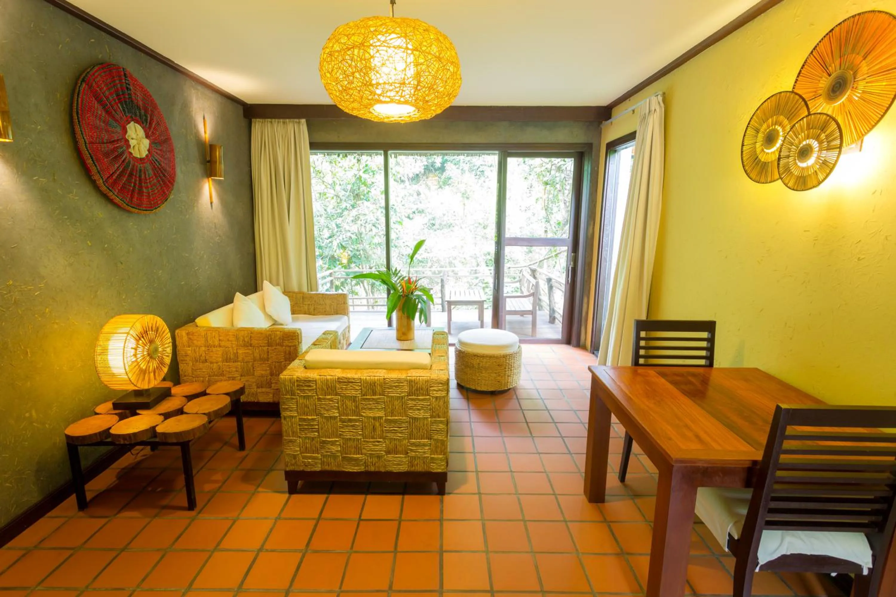 Living room in Namkat Yorla Pa Resort