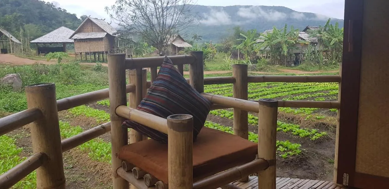 Balcony/Terrace in Namkat Yorla Pa Resort
