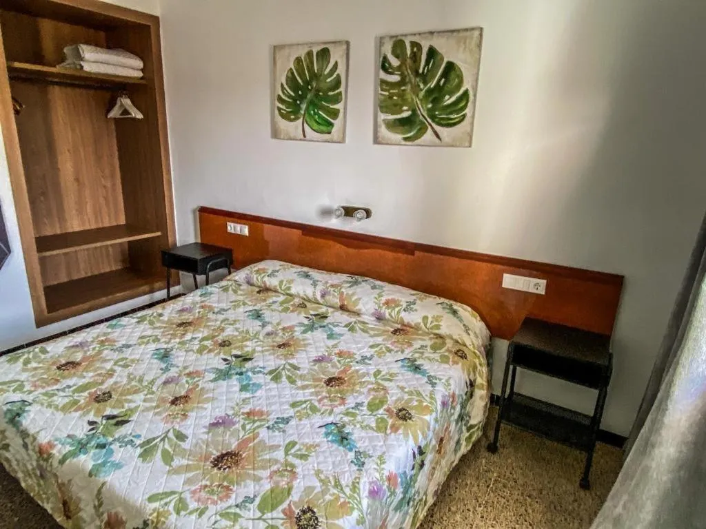 Bed in Hostal Ca'n Pep