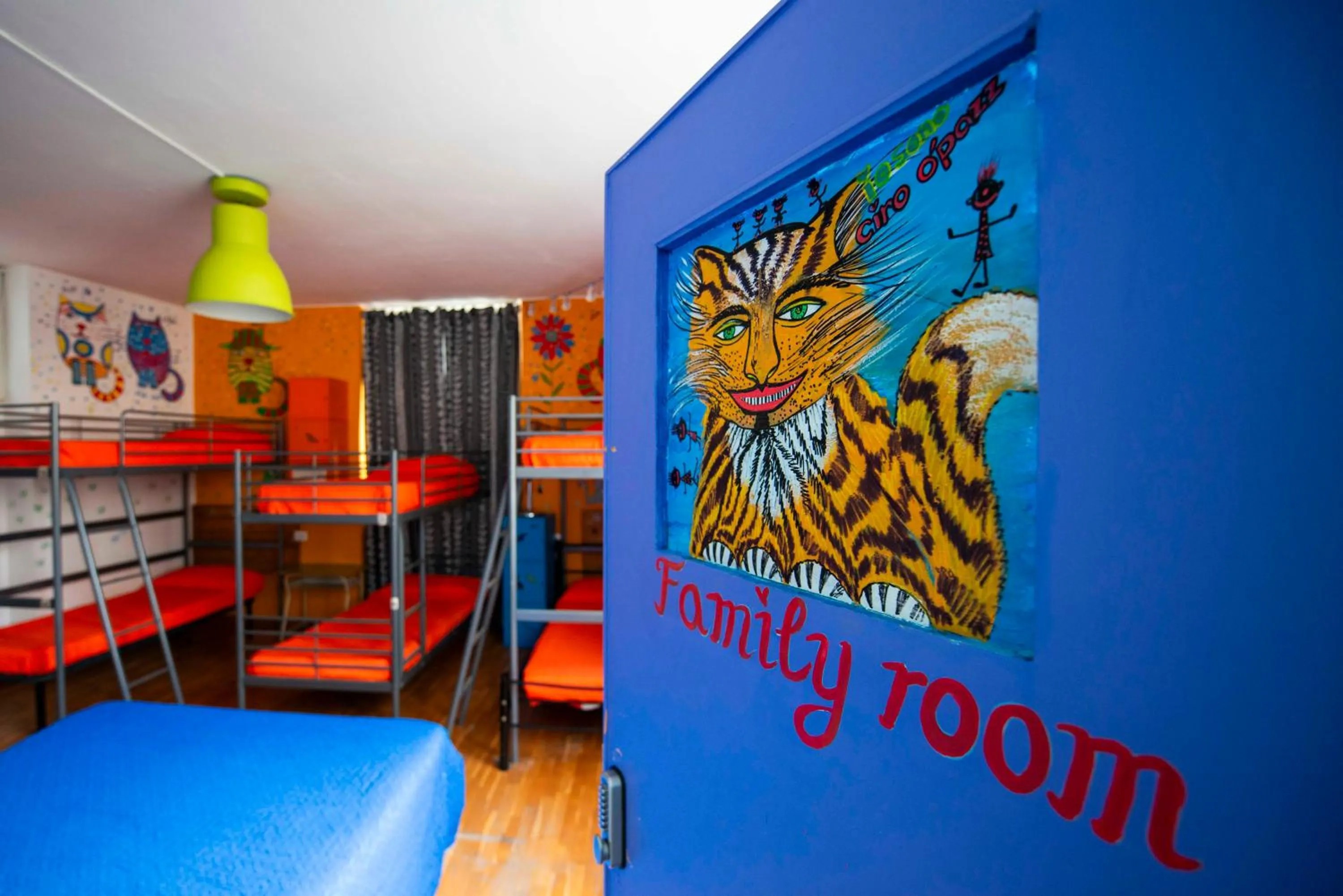 Bedroom, Bed in Eco hostel floreale