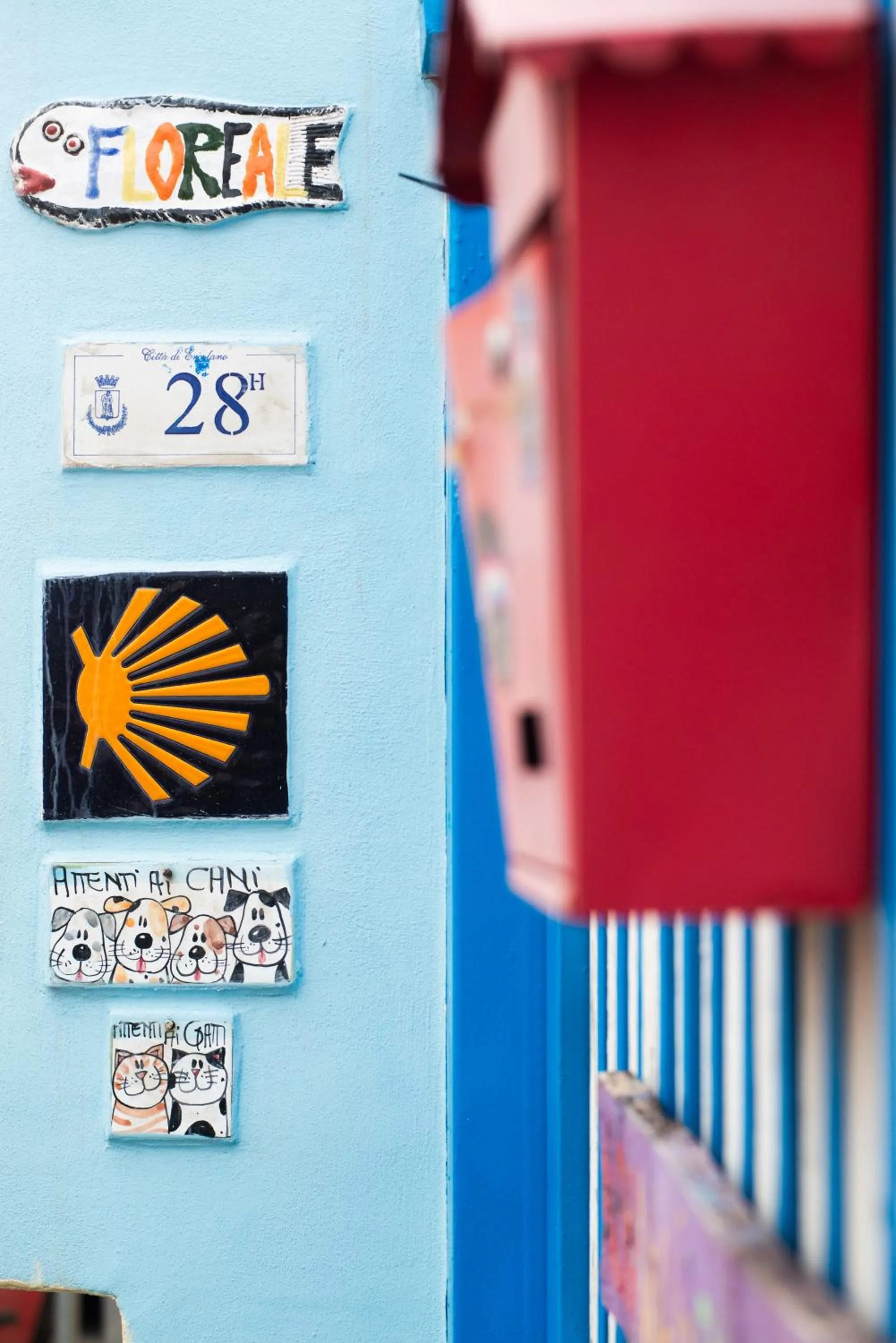 Facade/entrance in Eco hostel floreale