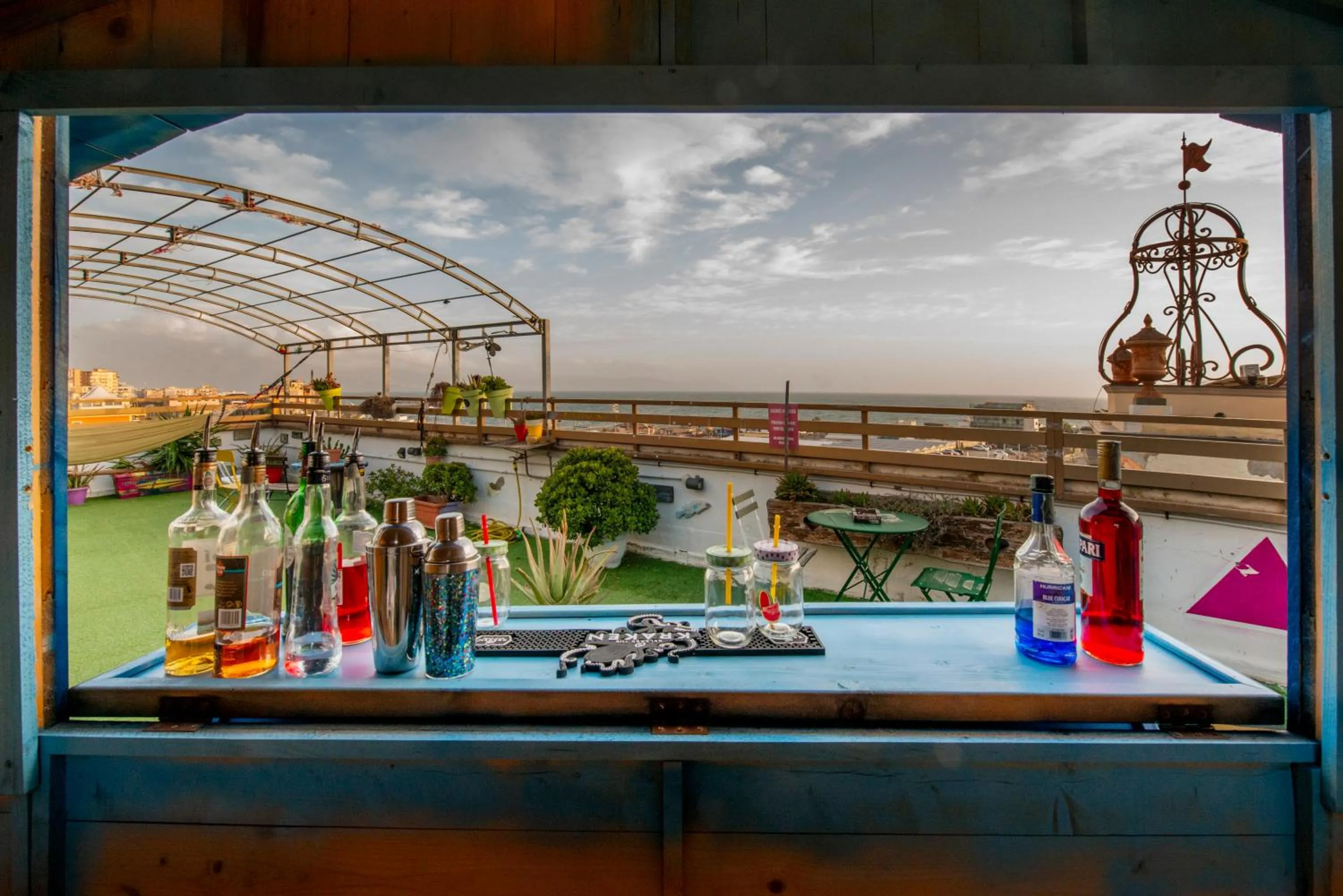 Balcony/Terrace in Eco hostel floreale