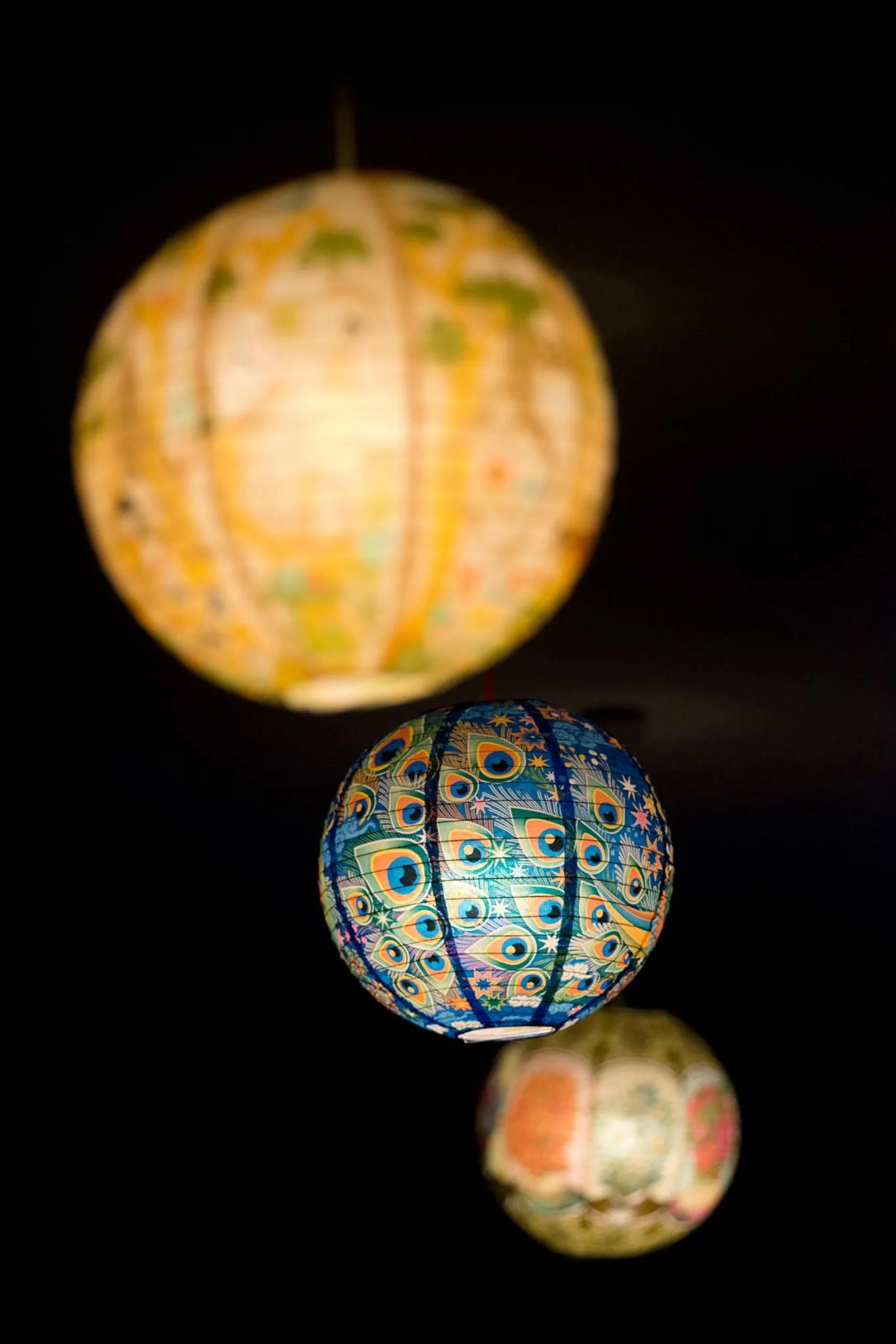 Decorative detail in Eco hostel floreale