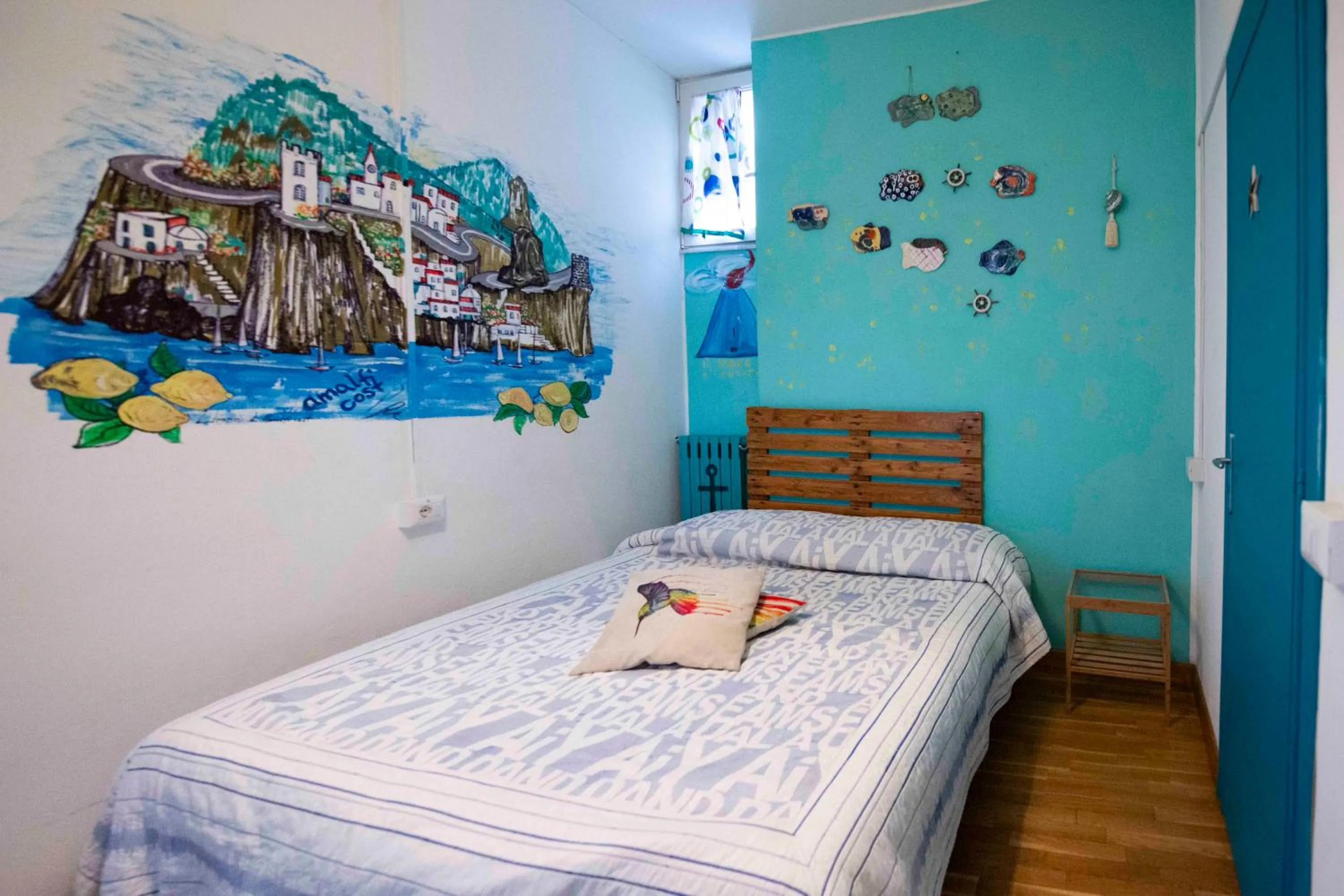 Bedroom, Bed in Eco hostel floreale