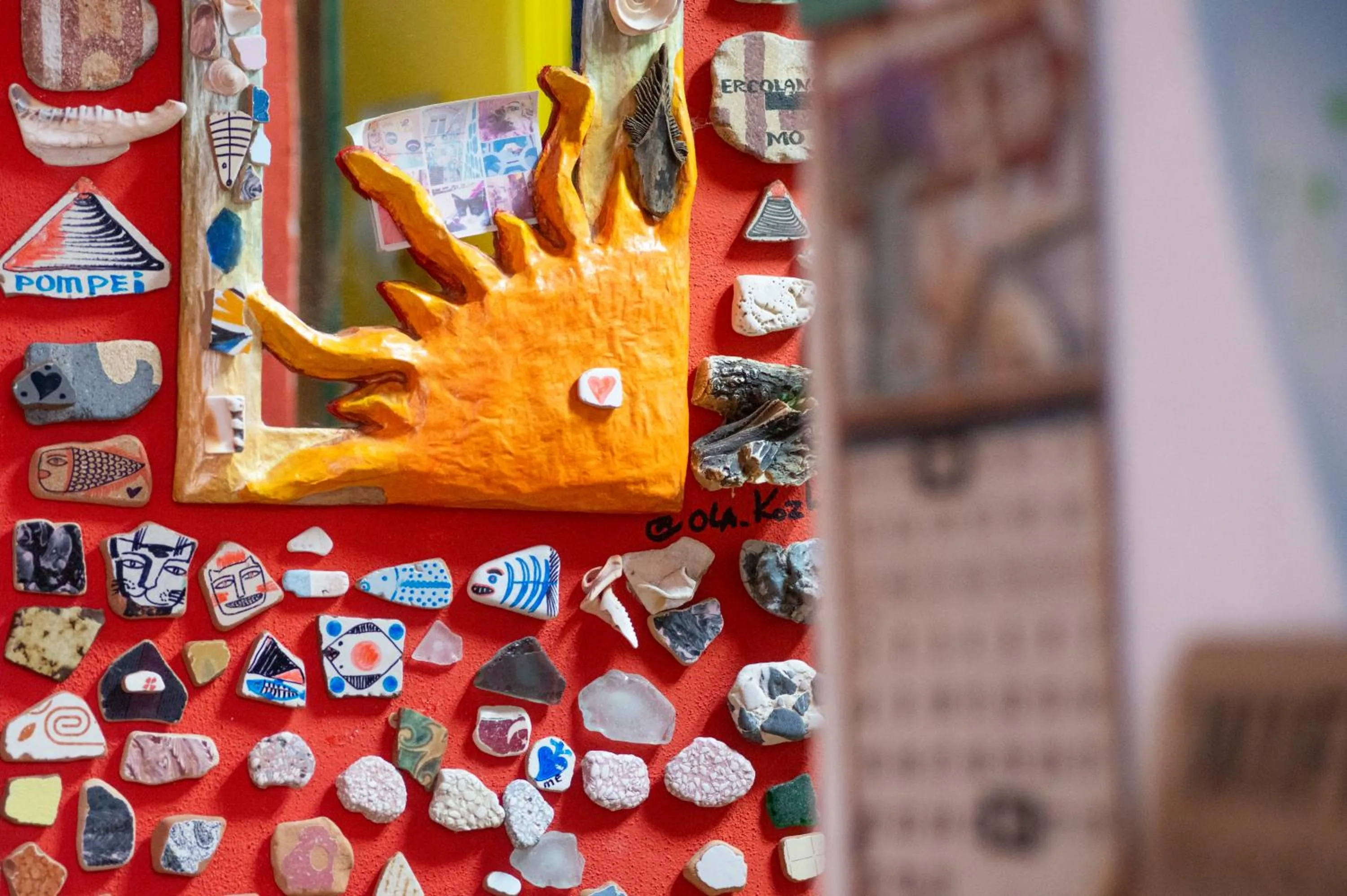 Lobby or reception in Eco hostel floreale