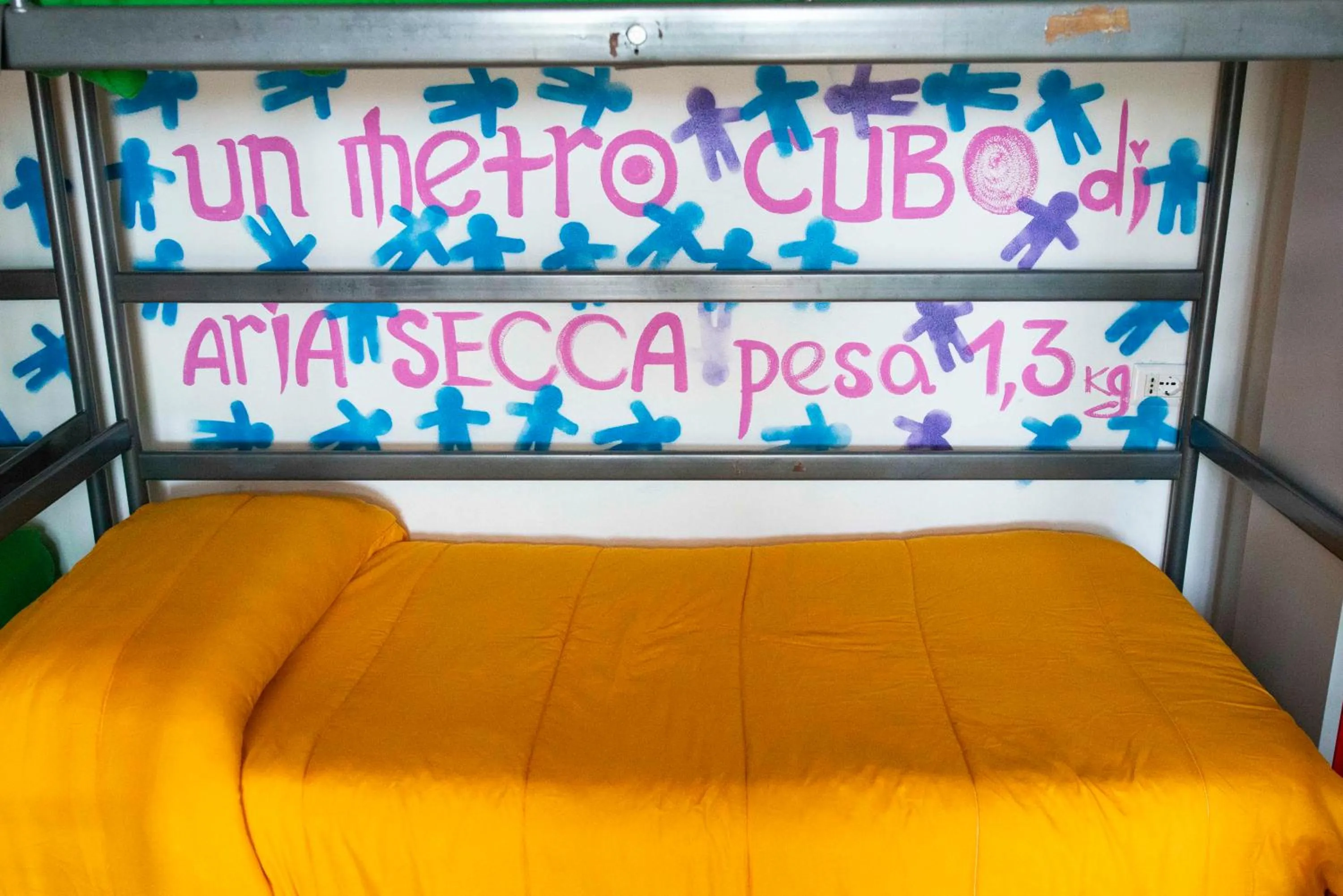 Bedroom, Bed in Eco hostel floreale