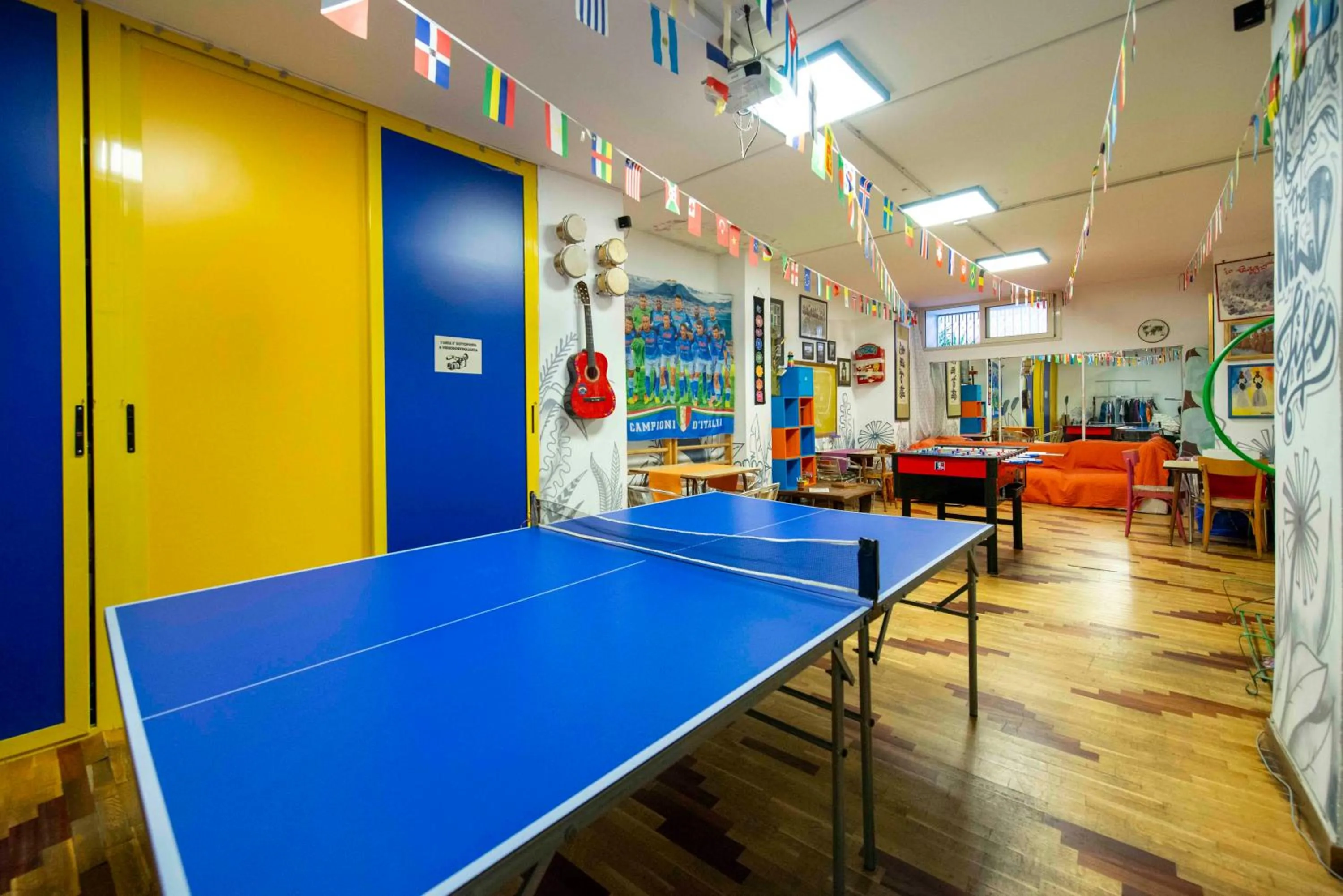 Game Room in Eco hostel floreale