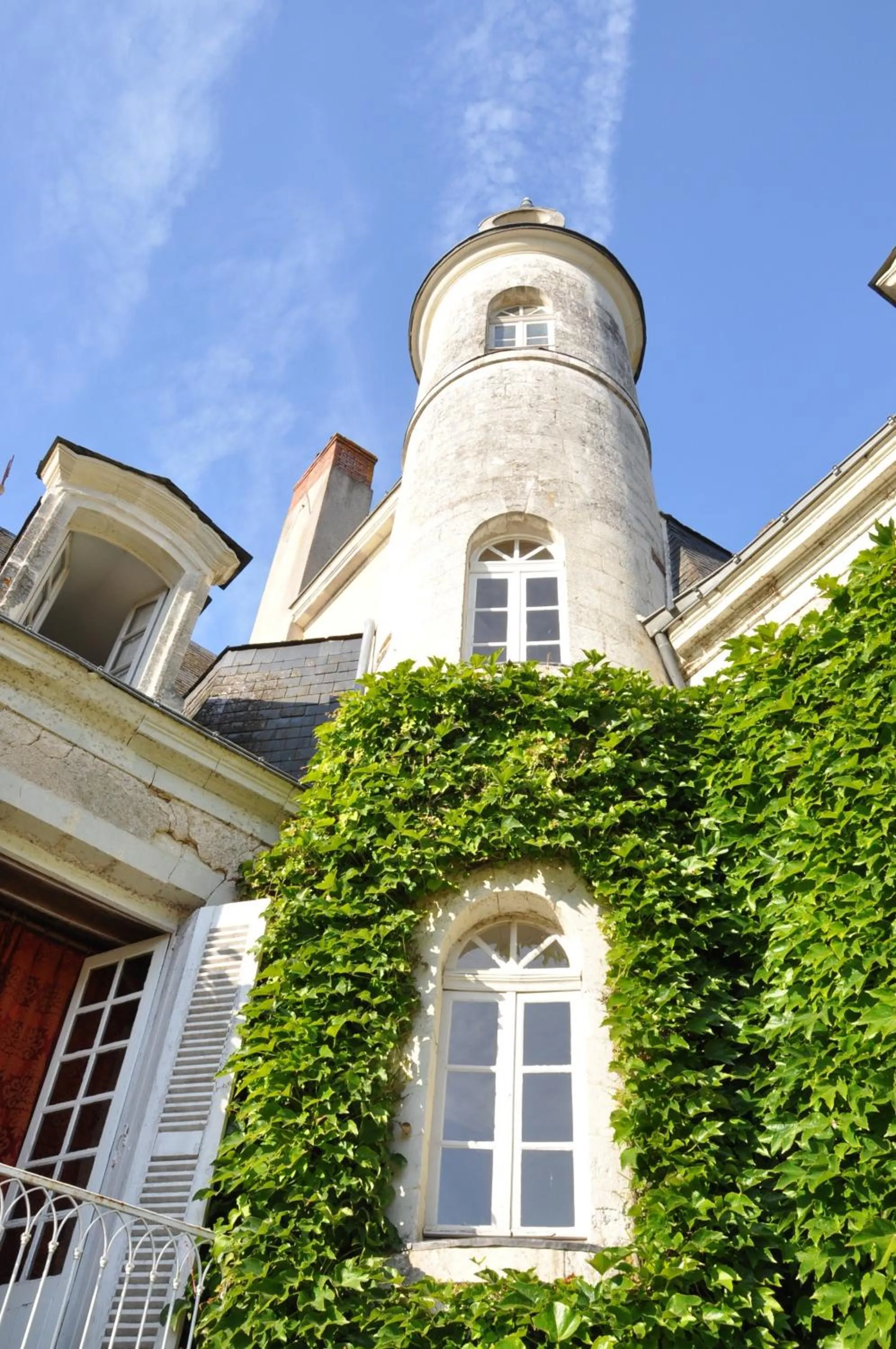 Facade/entrance in Château du Plessis - Anjou