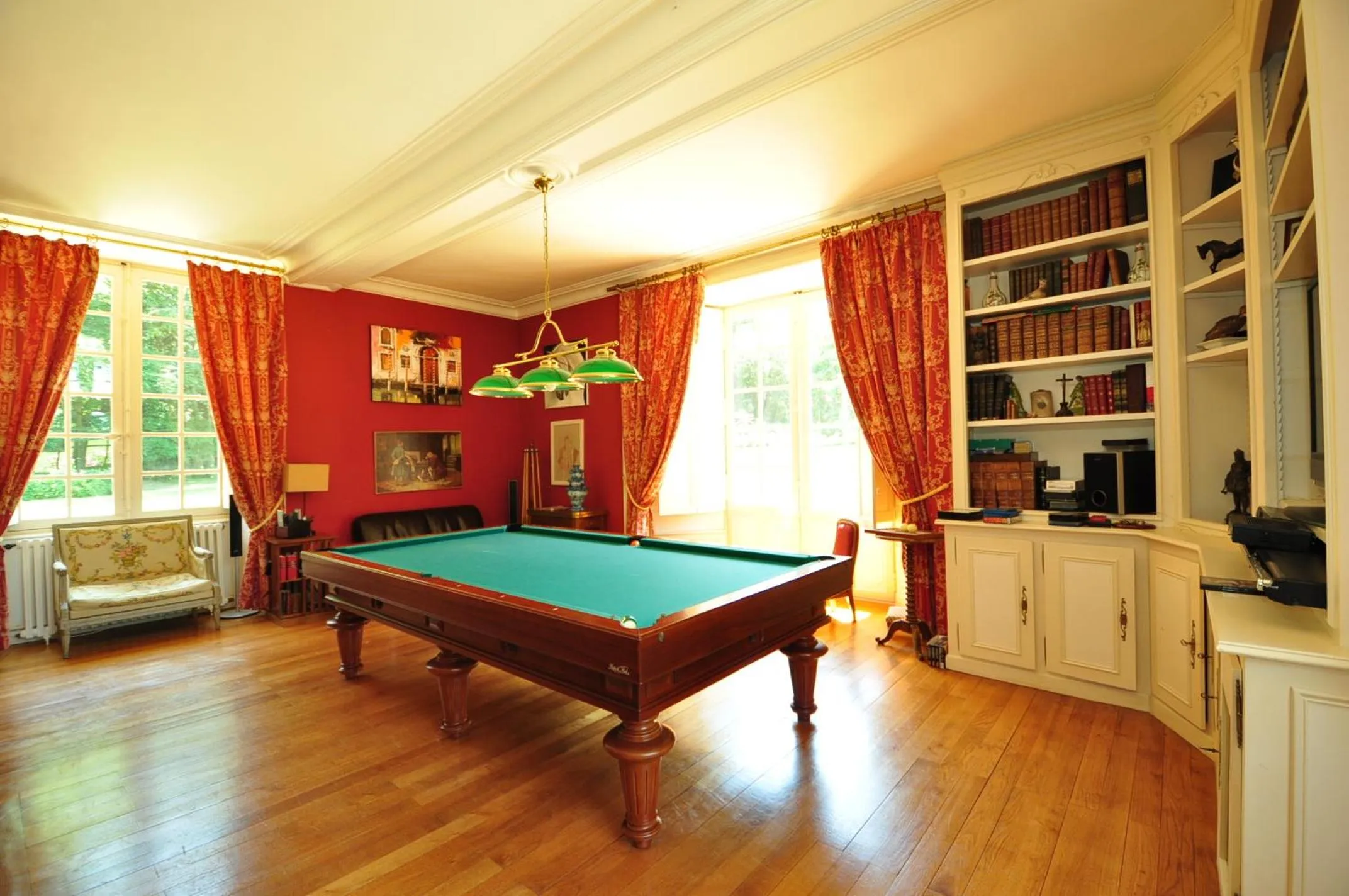 Billiard in Château du Plessis - Anjou