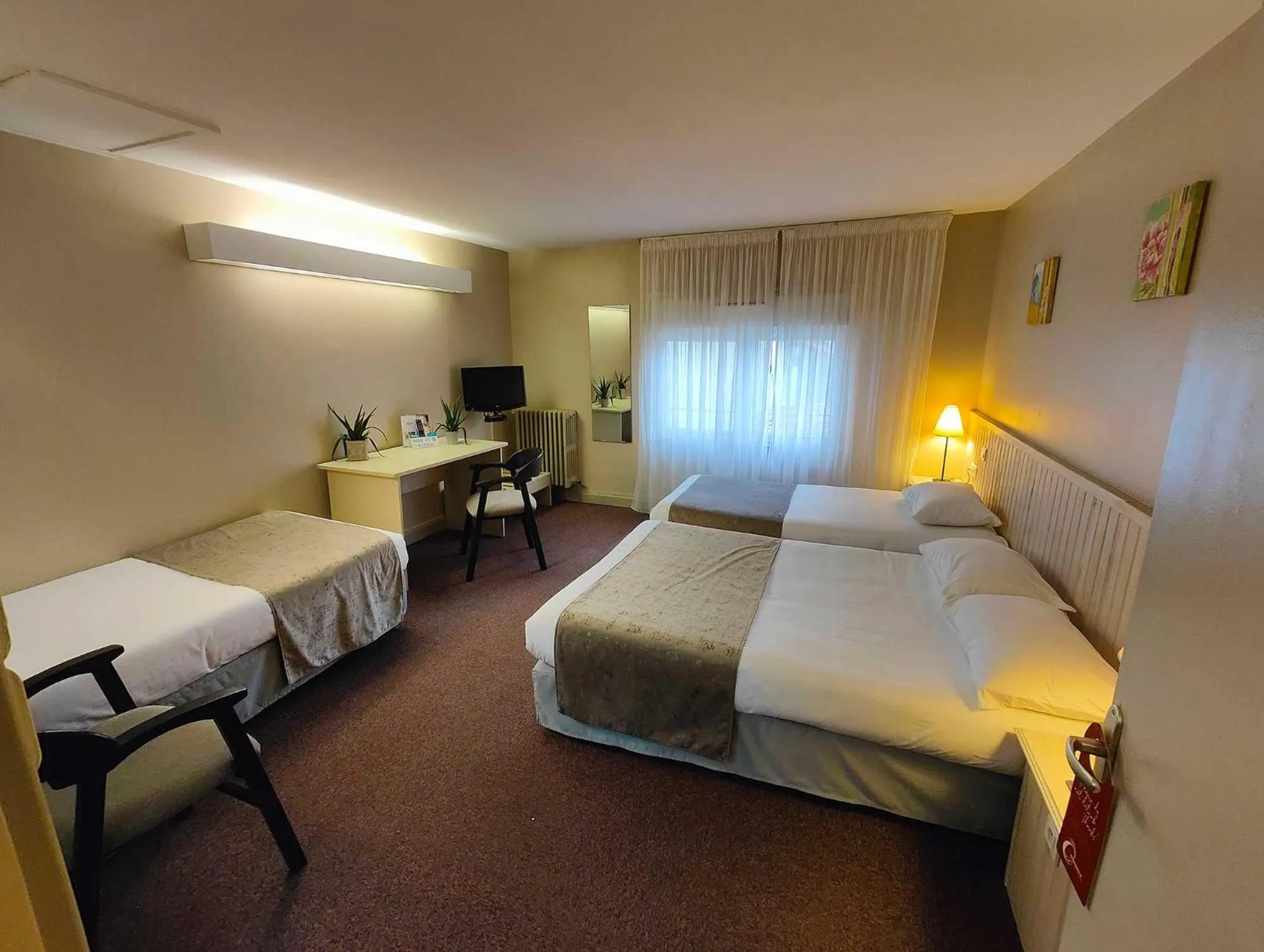 View (from property/room) in Logis Hôtel Cartier