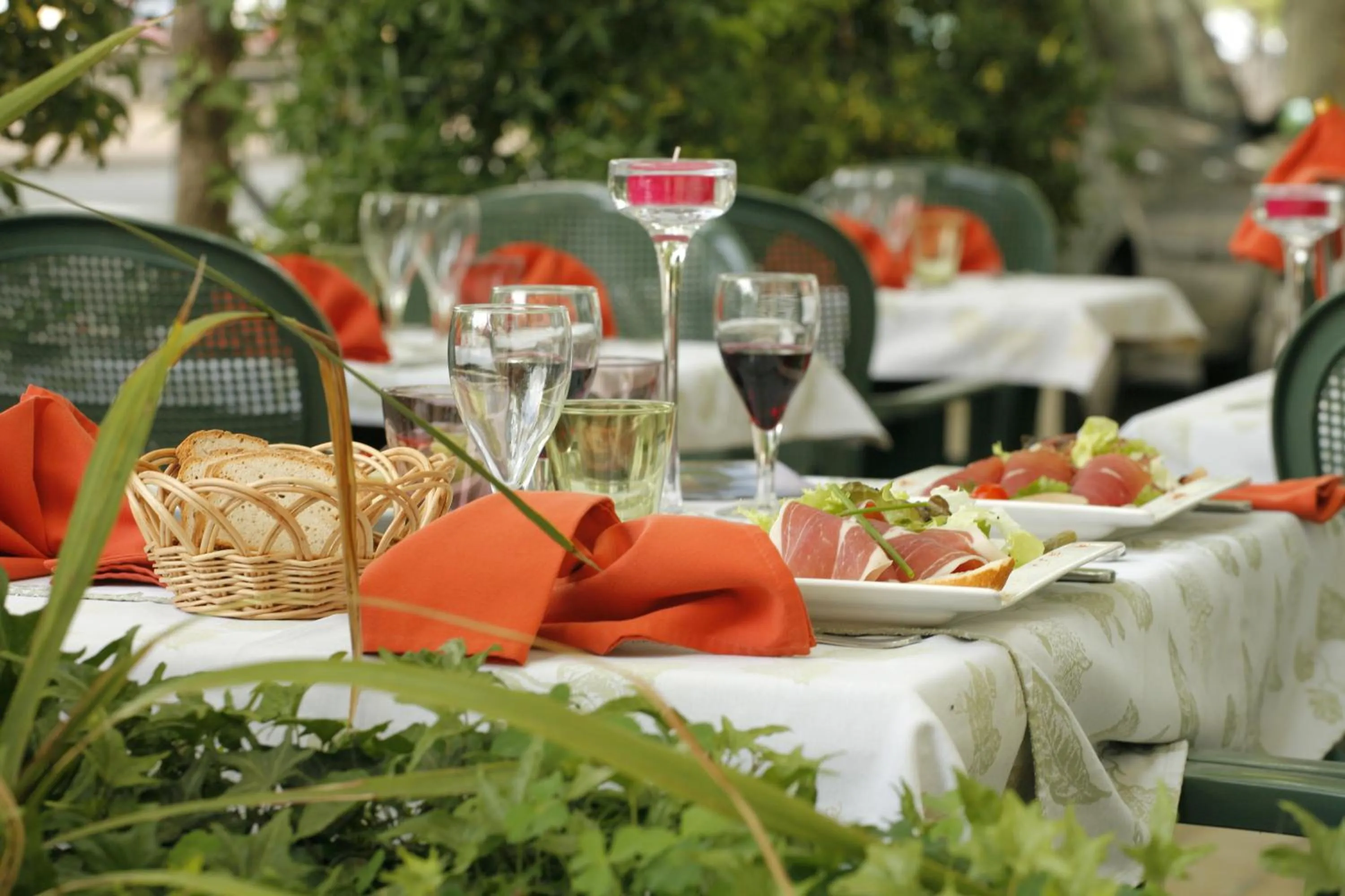 Food close-up in Logis Hôtel Cartier