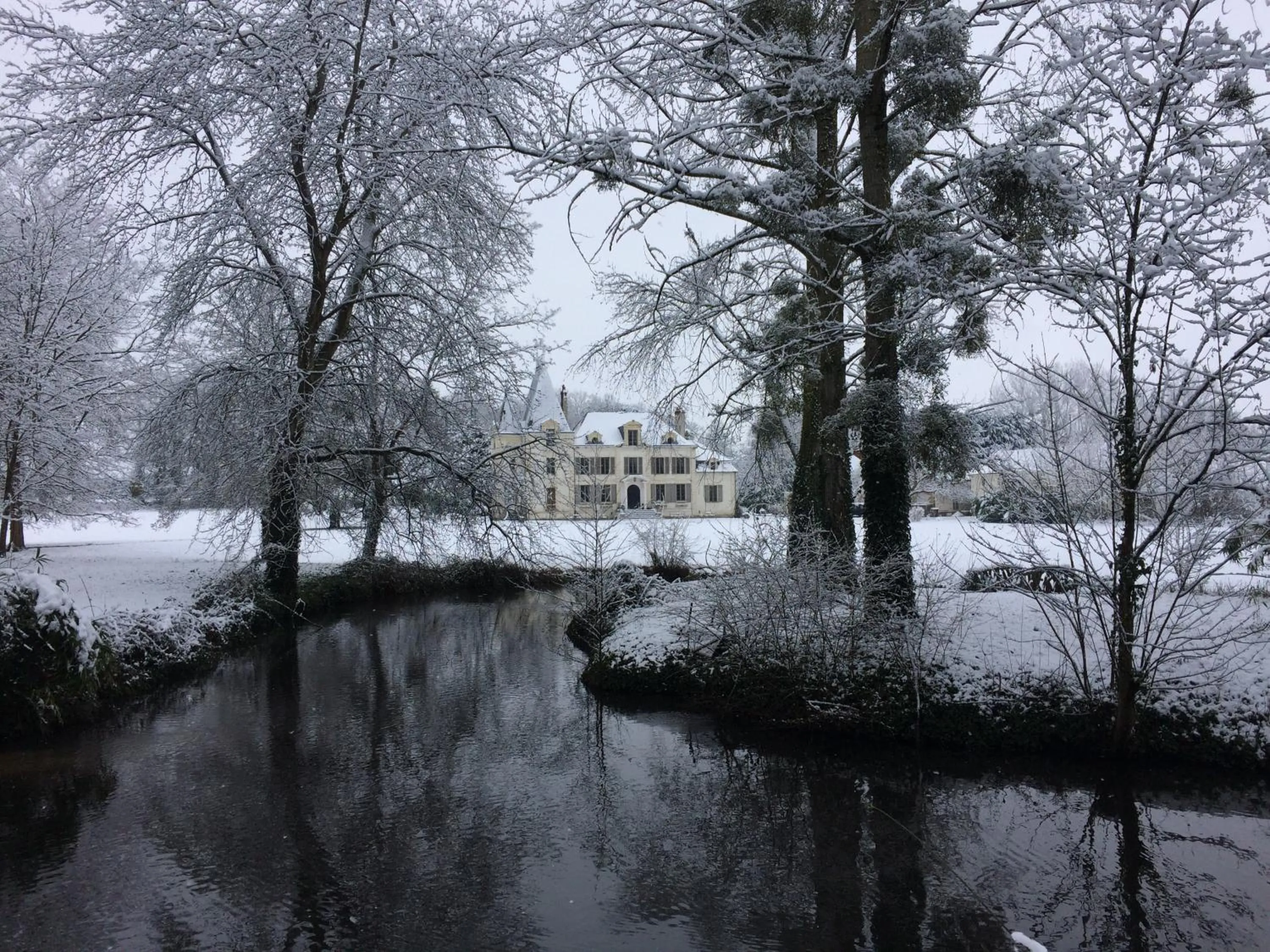 Winter in Château De La Coutancière