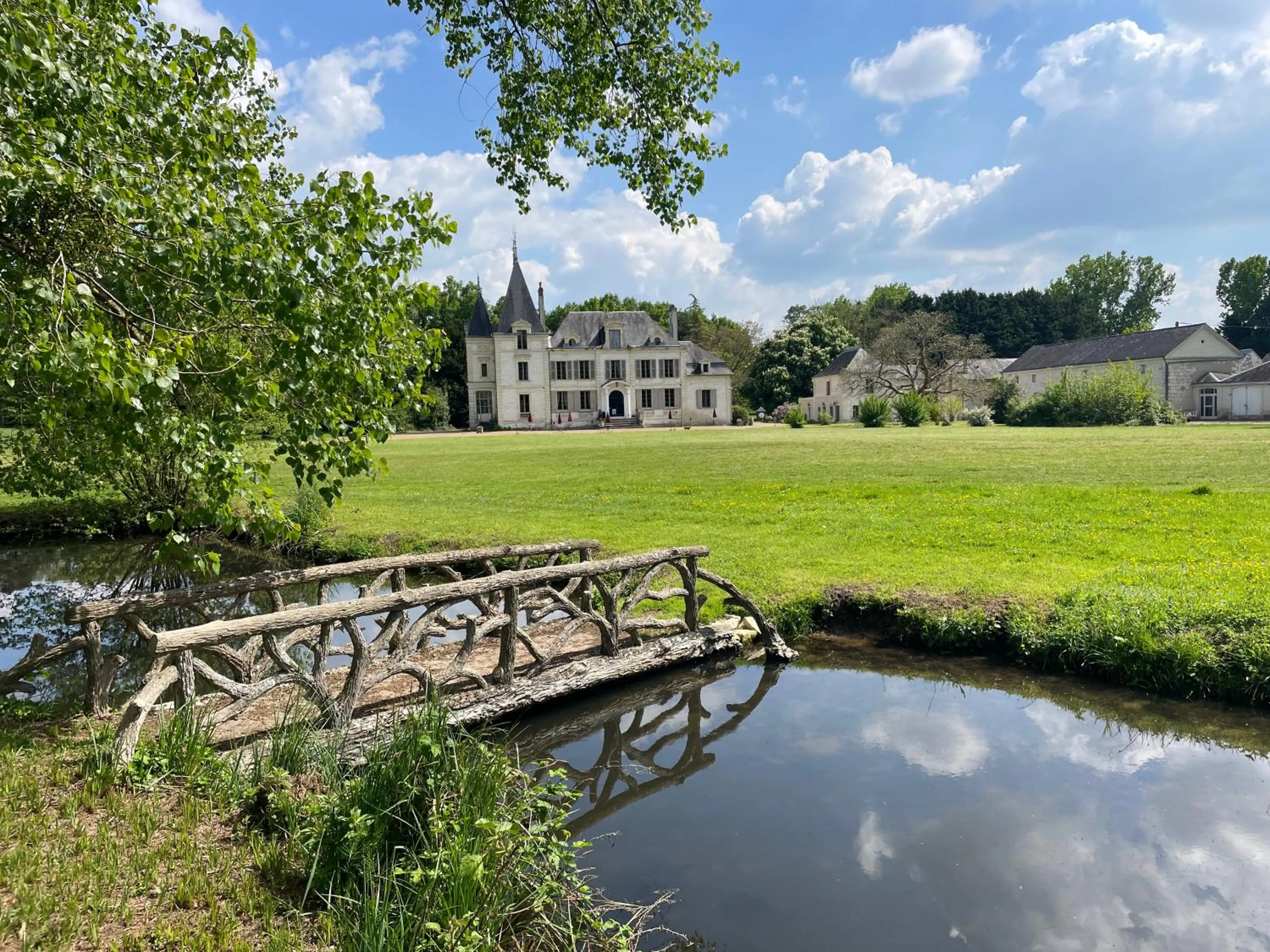 Garden in Château De La Coutancière