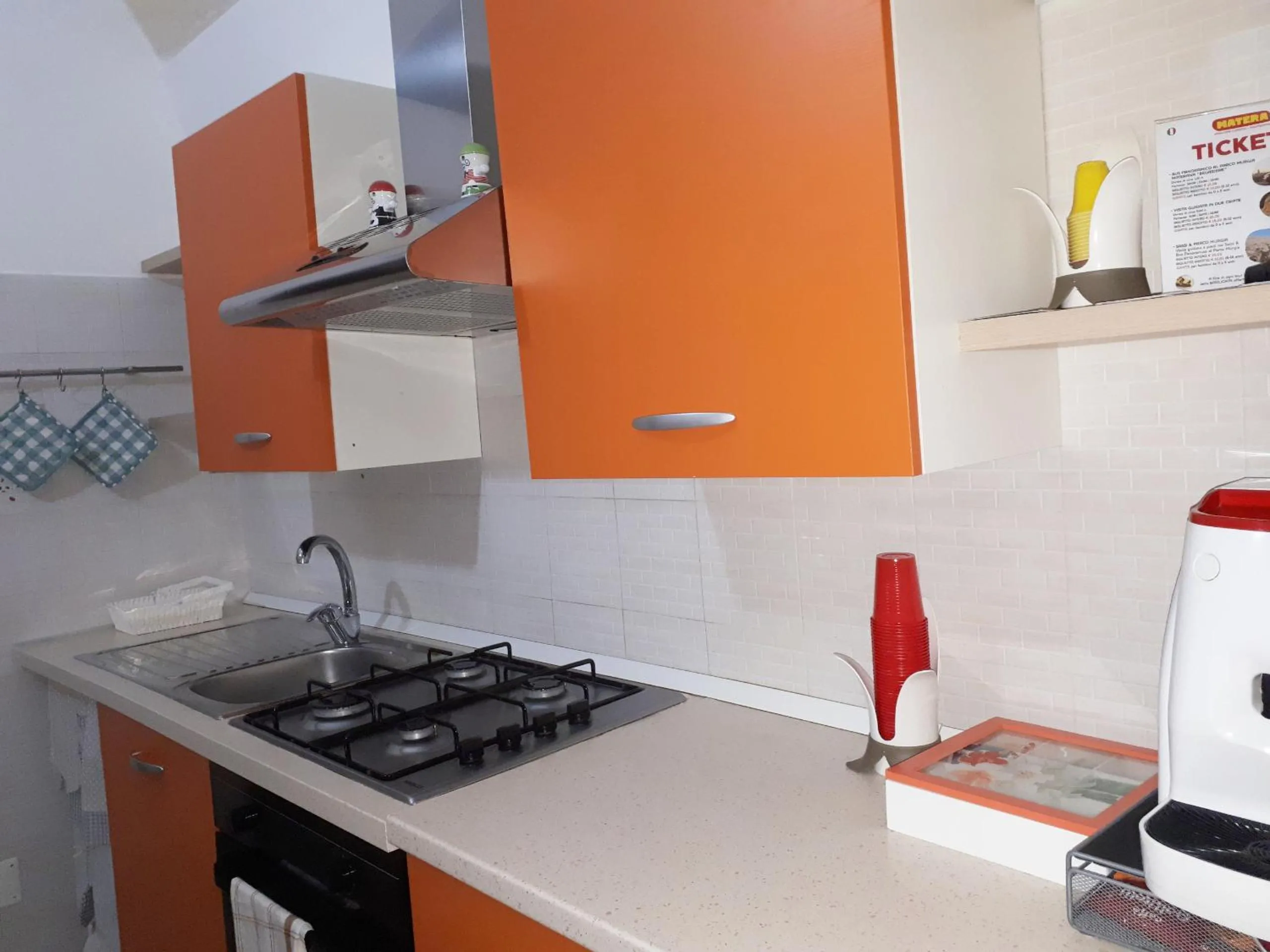 Kitchen or kitchenette in La Rosa dei Sassi 2