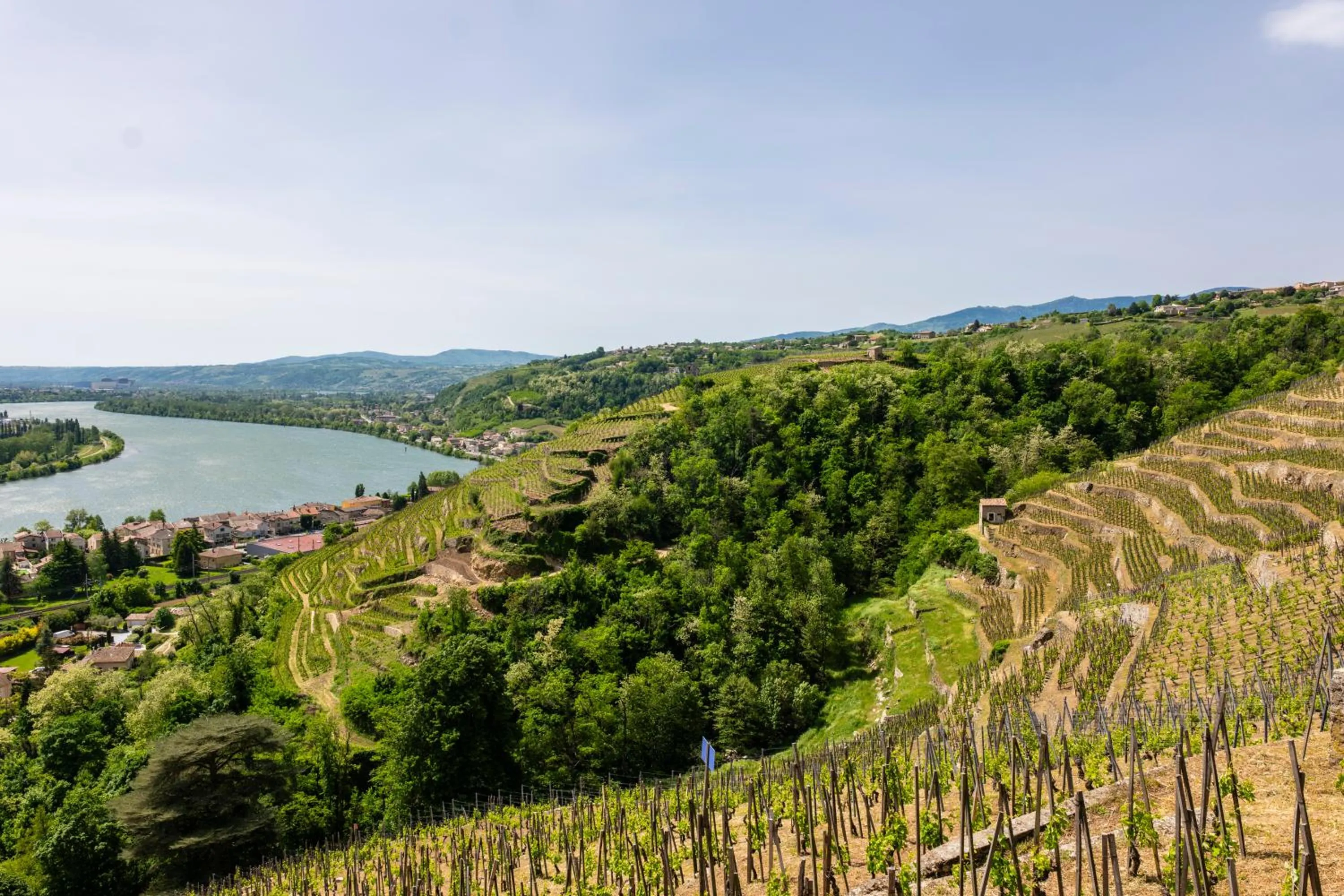 Nearby landmark in Hôtel Beau Rivage Condrieu