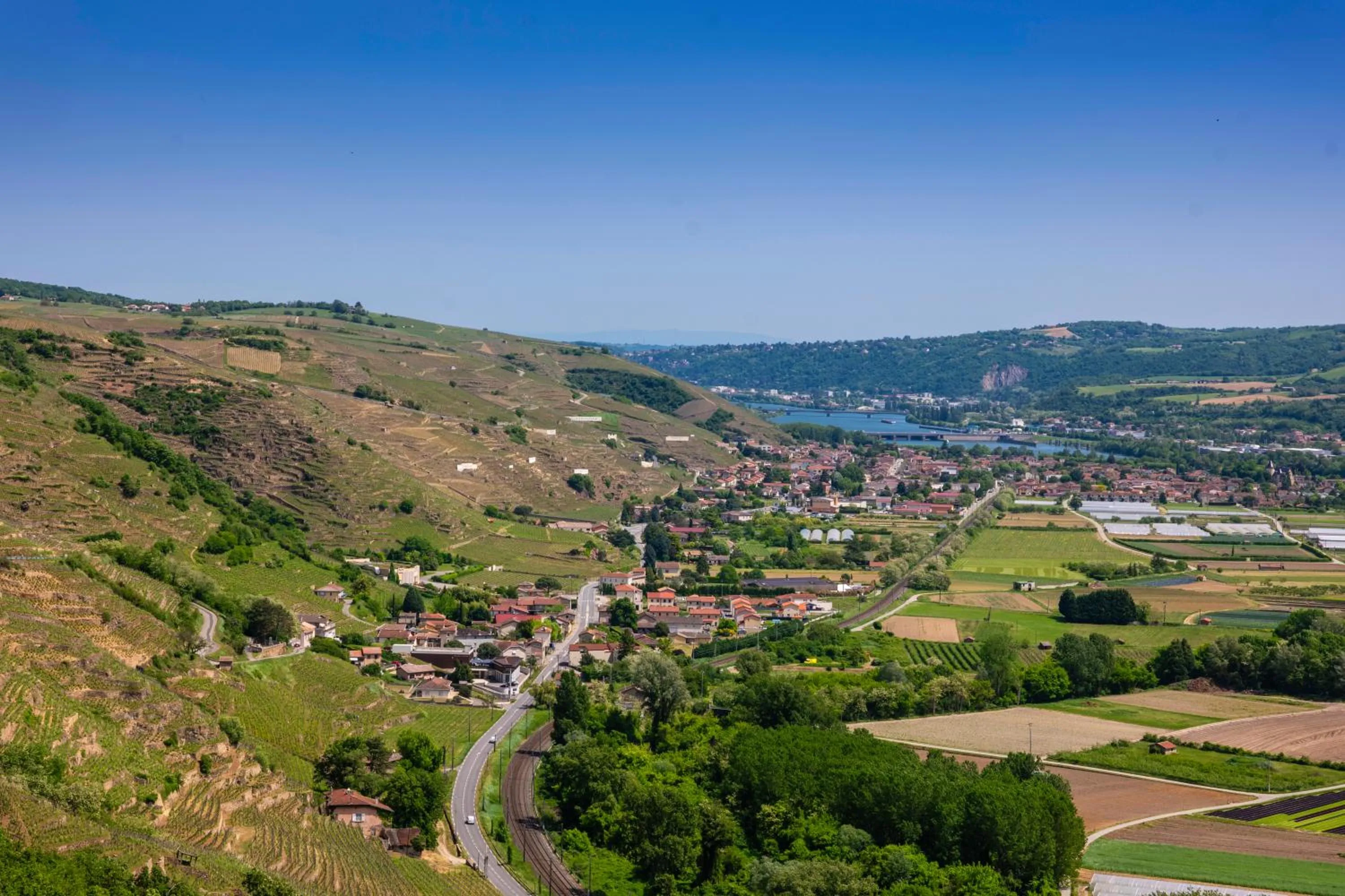 Nearby landmark in Hôtel Beau Rivage Condrieu