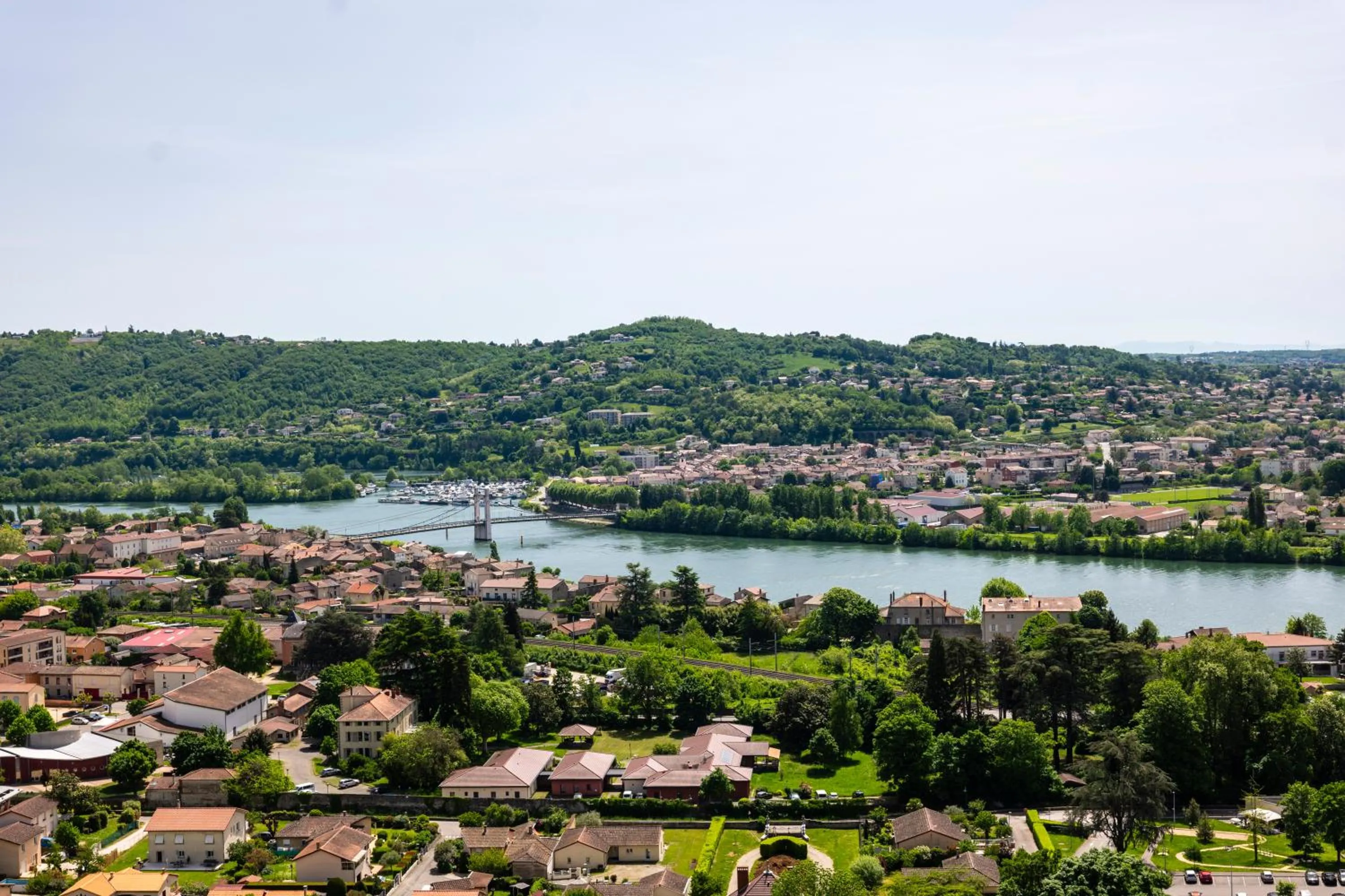 Nearby landmark in Hôtel Beau Rivage Condrieu