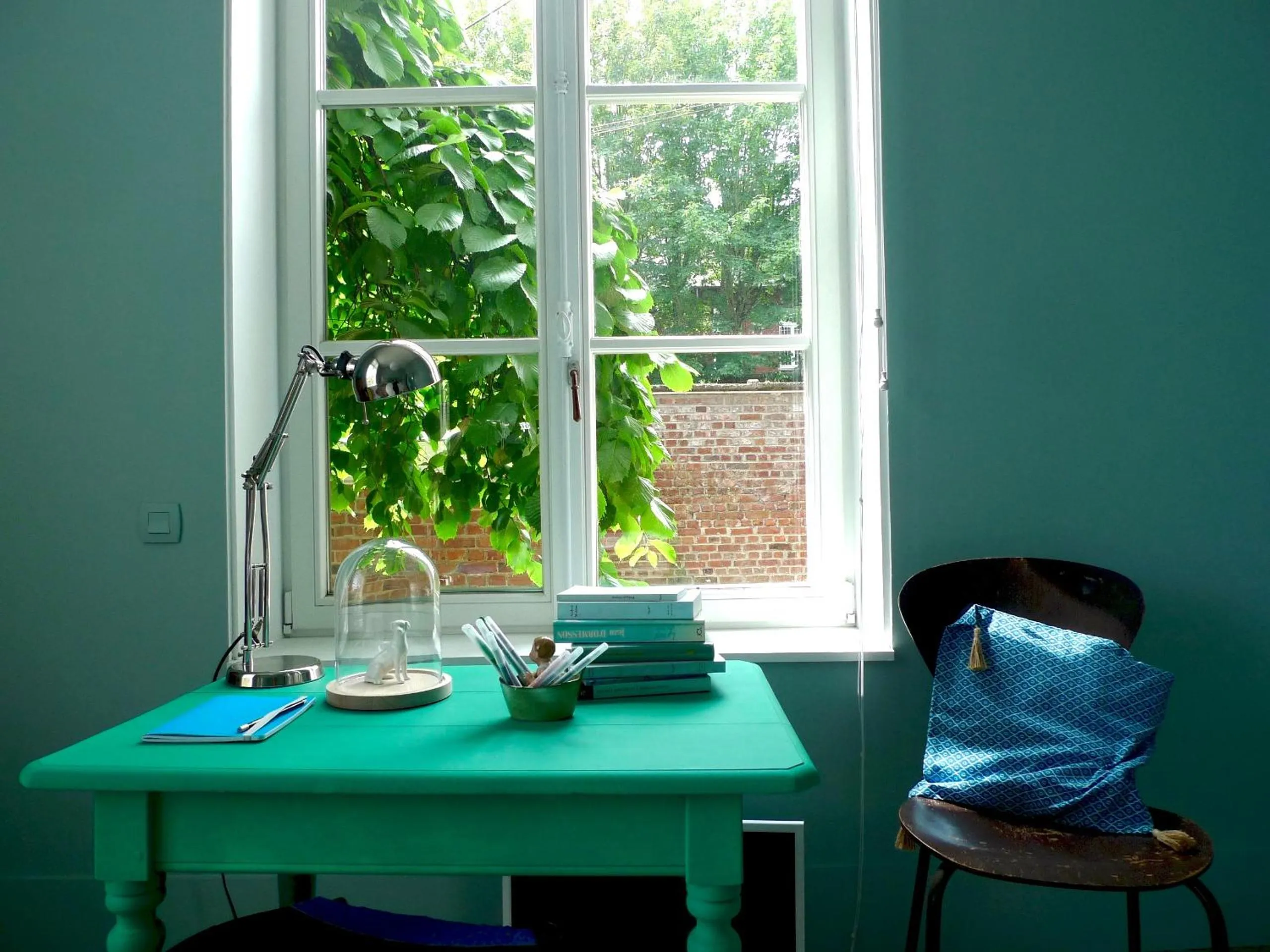 Decorative detail in Queen Christine