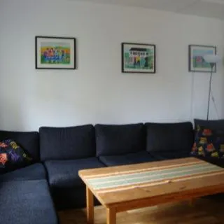 Communal lounge/ TV room in Kalmar Sjömanshem