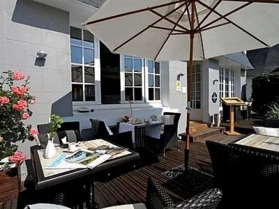 Balcony/Terrace in Logis Le Relais Marine