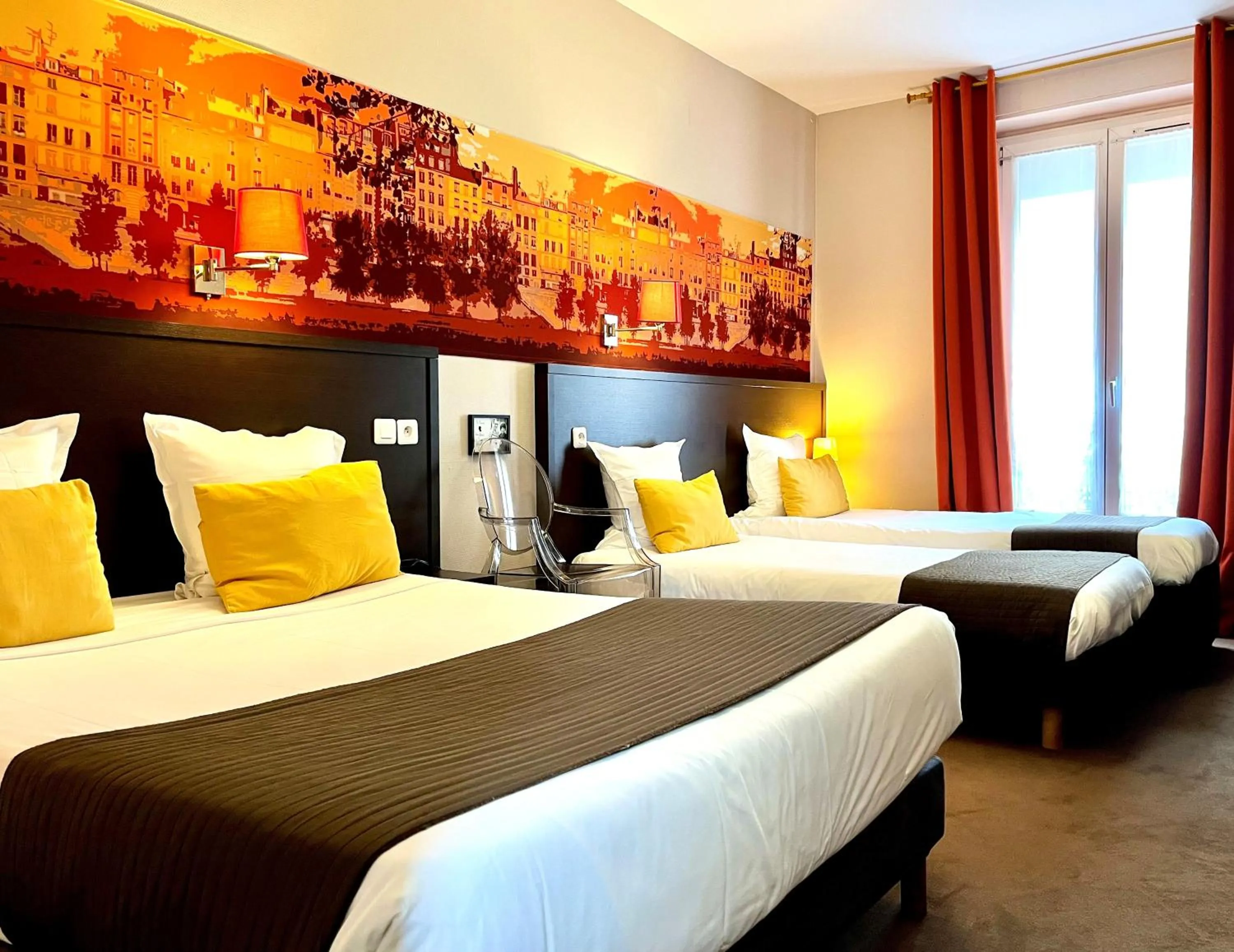 Bed in Hôtel Odessa Montparnasse