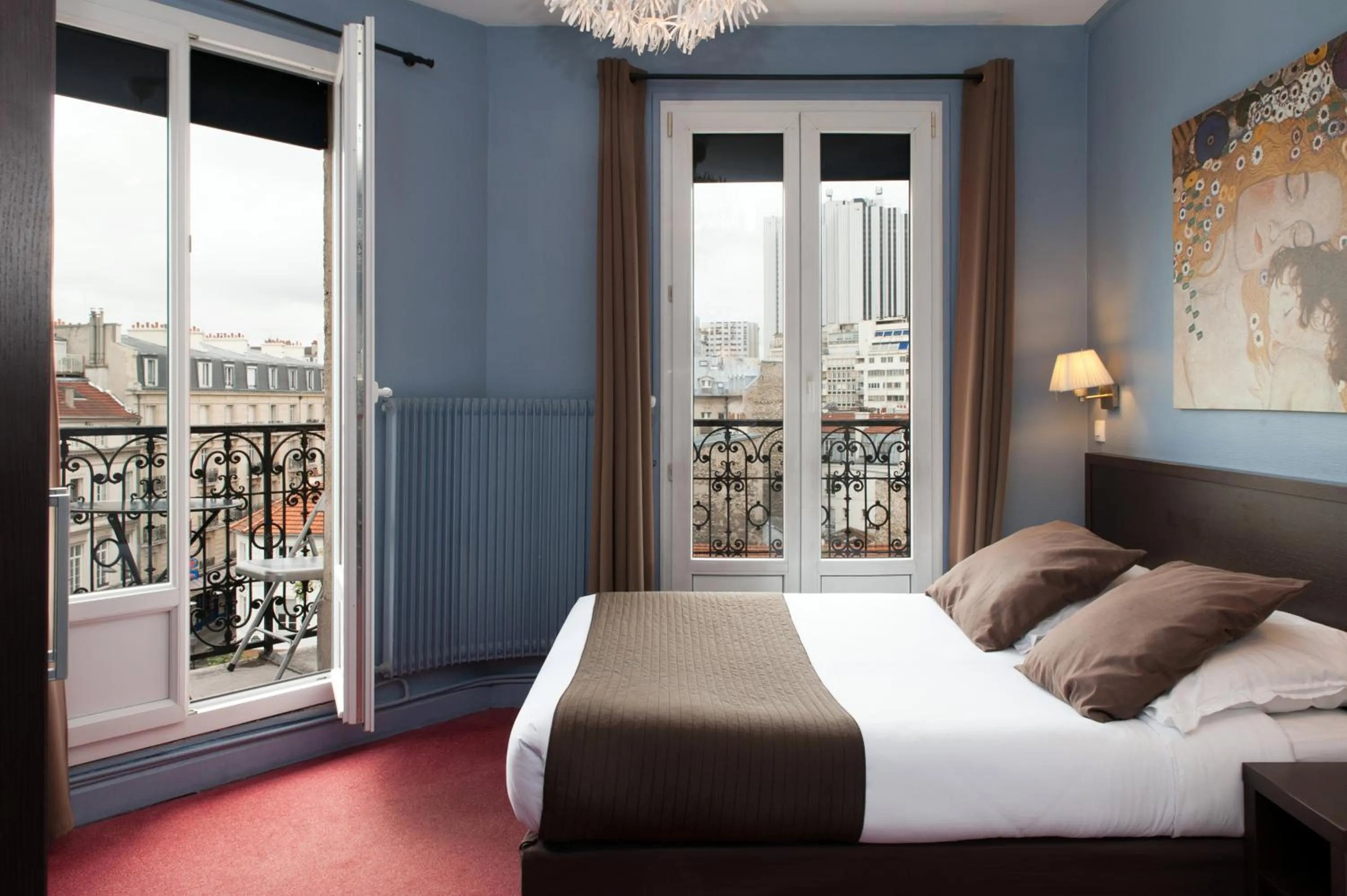 Bed in Hôtel Odessa Montparnasse
