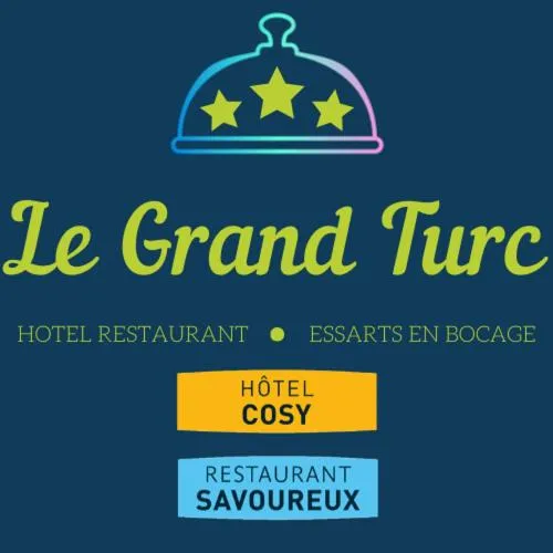 Property logo or sign in Logis Hotel Restaurant Le Grand Turc