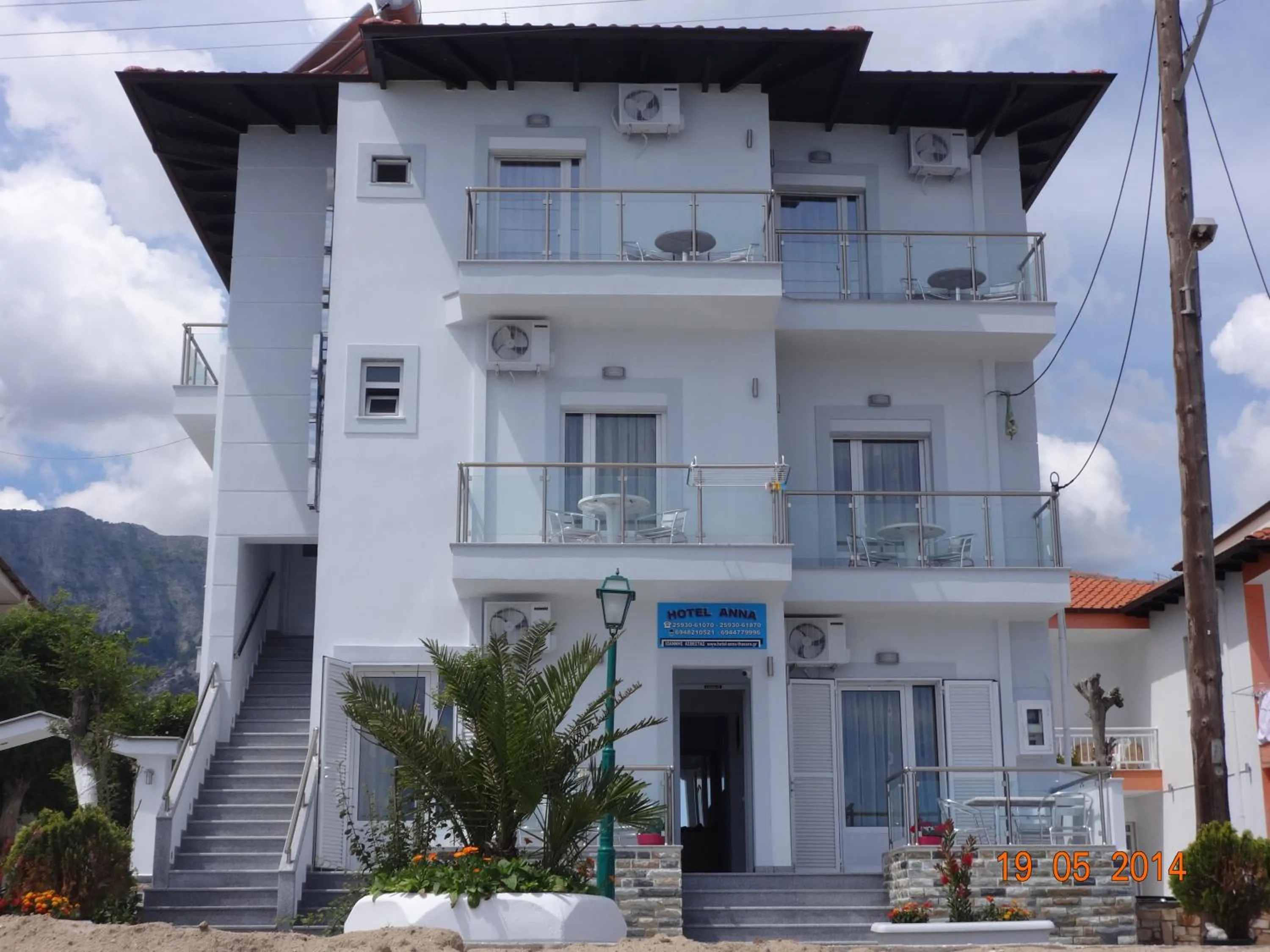 Property building in Hotel Anna