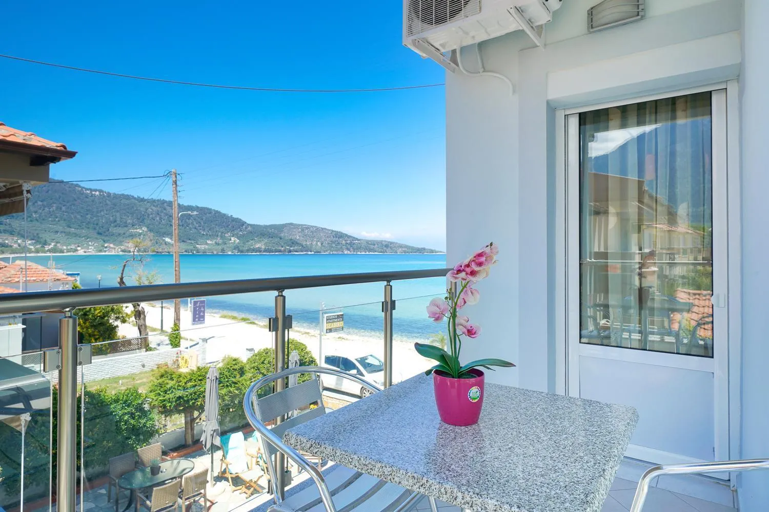 Balcony/Terrace in Hotel Anna