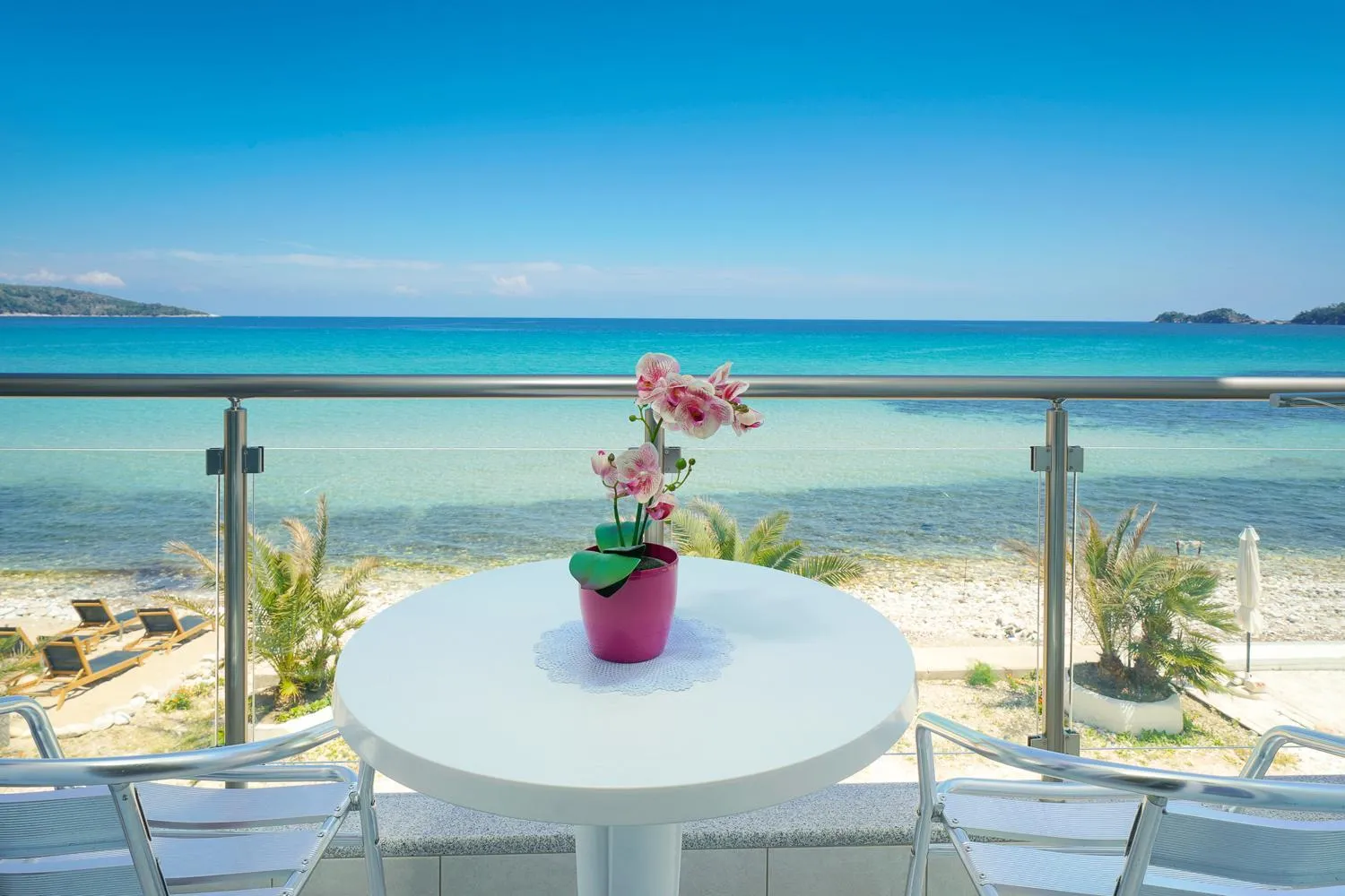 Balcony/Terrace in Hotel Anna
