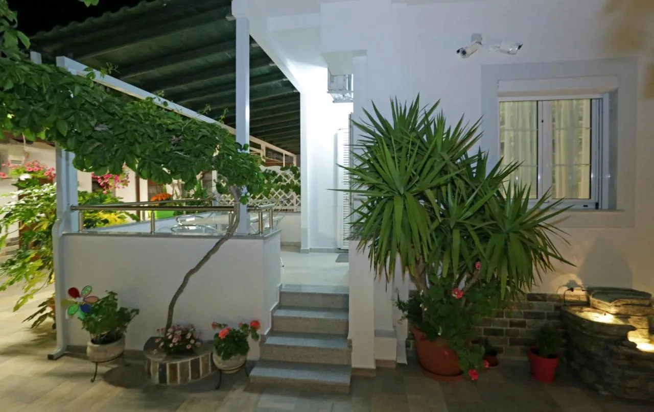 Patio in Hotel Anna