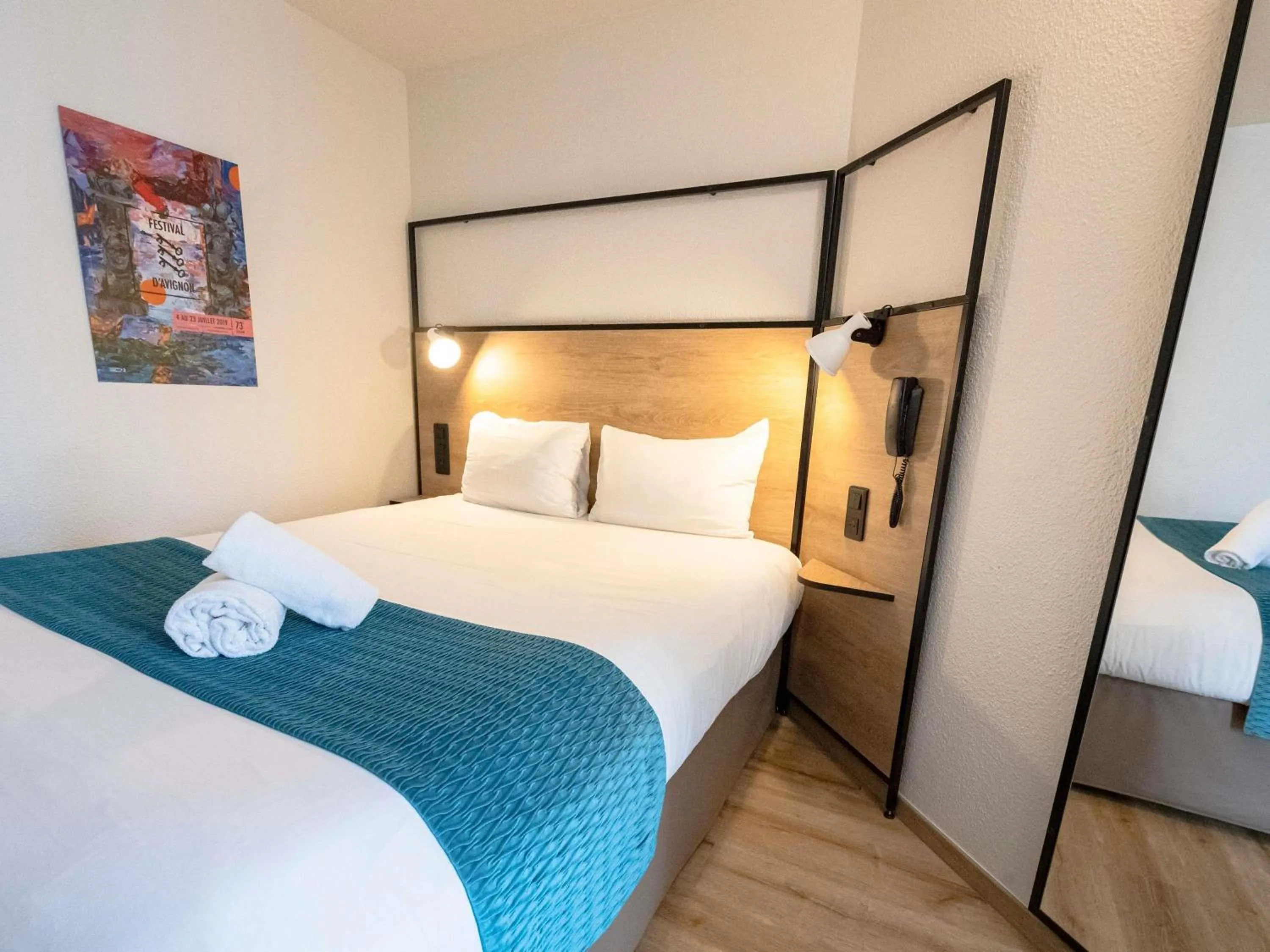 Bedroom, Bed in ibis Avignon Centre Pont De L'Europe