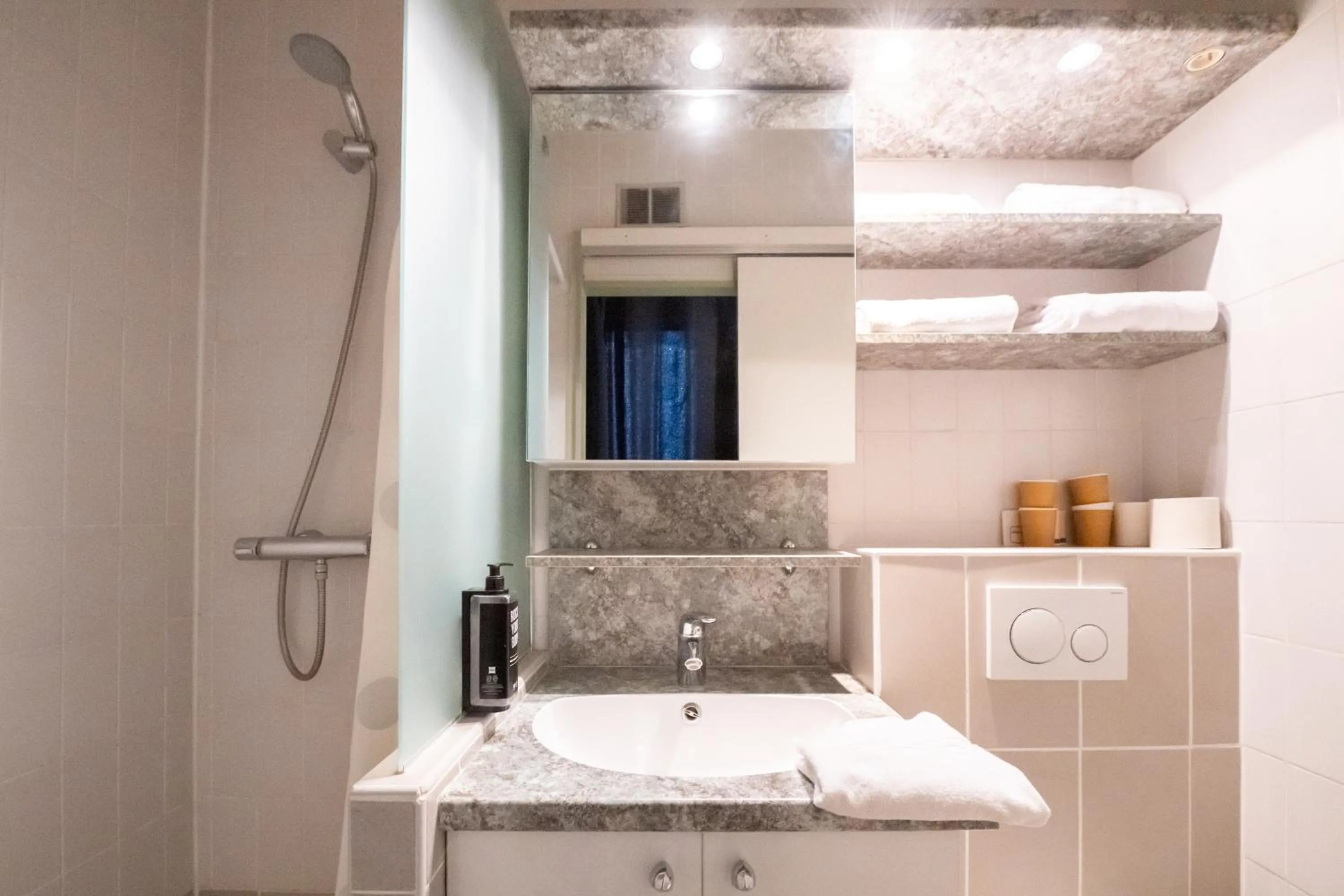 Bathroom in ibis Avignon Centre Pont De L'Europe