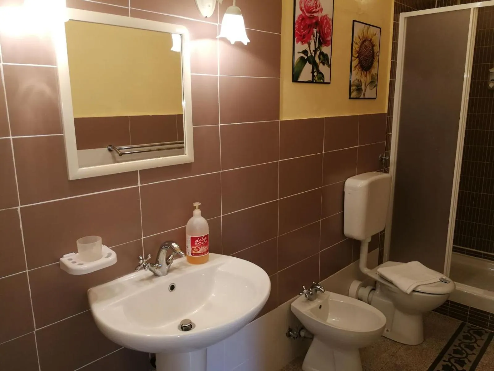 Bathroom in Al Torrione B&B