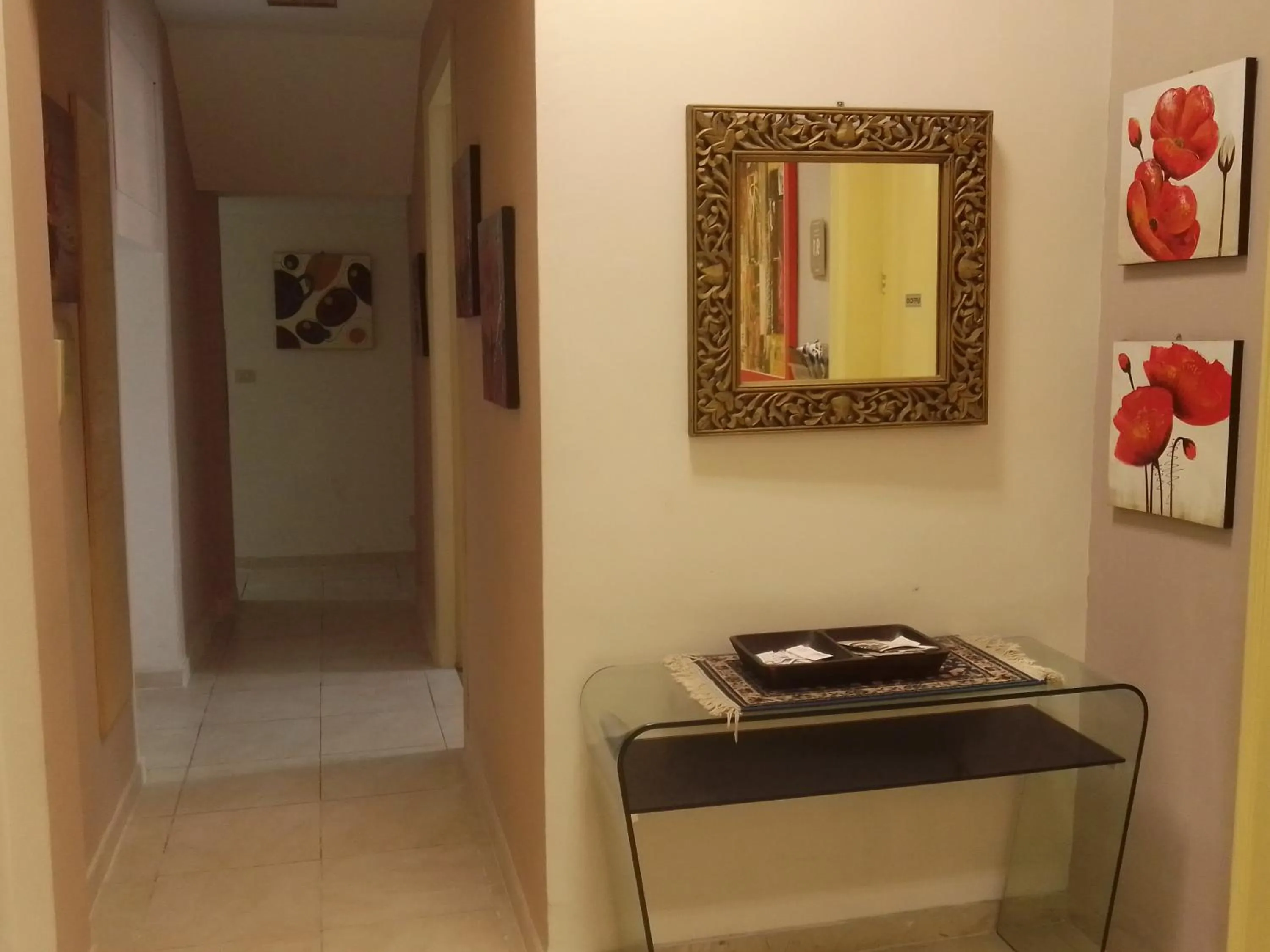 Lobby or reception in Al Torrione B&B