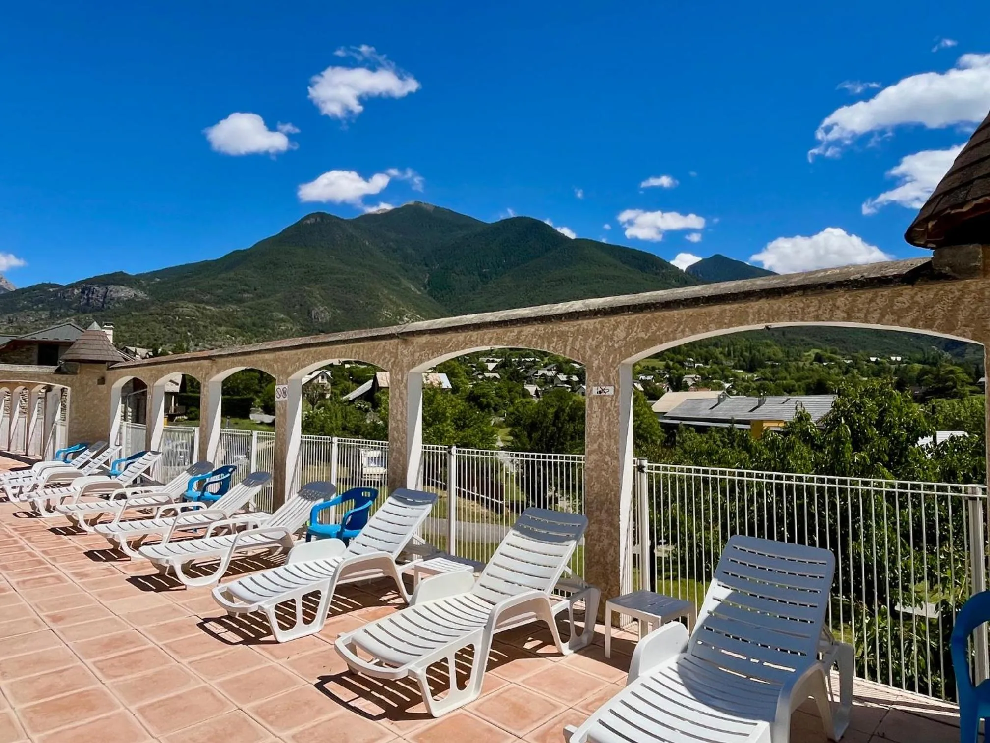 Solarium in Le Catinat Fleuri