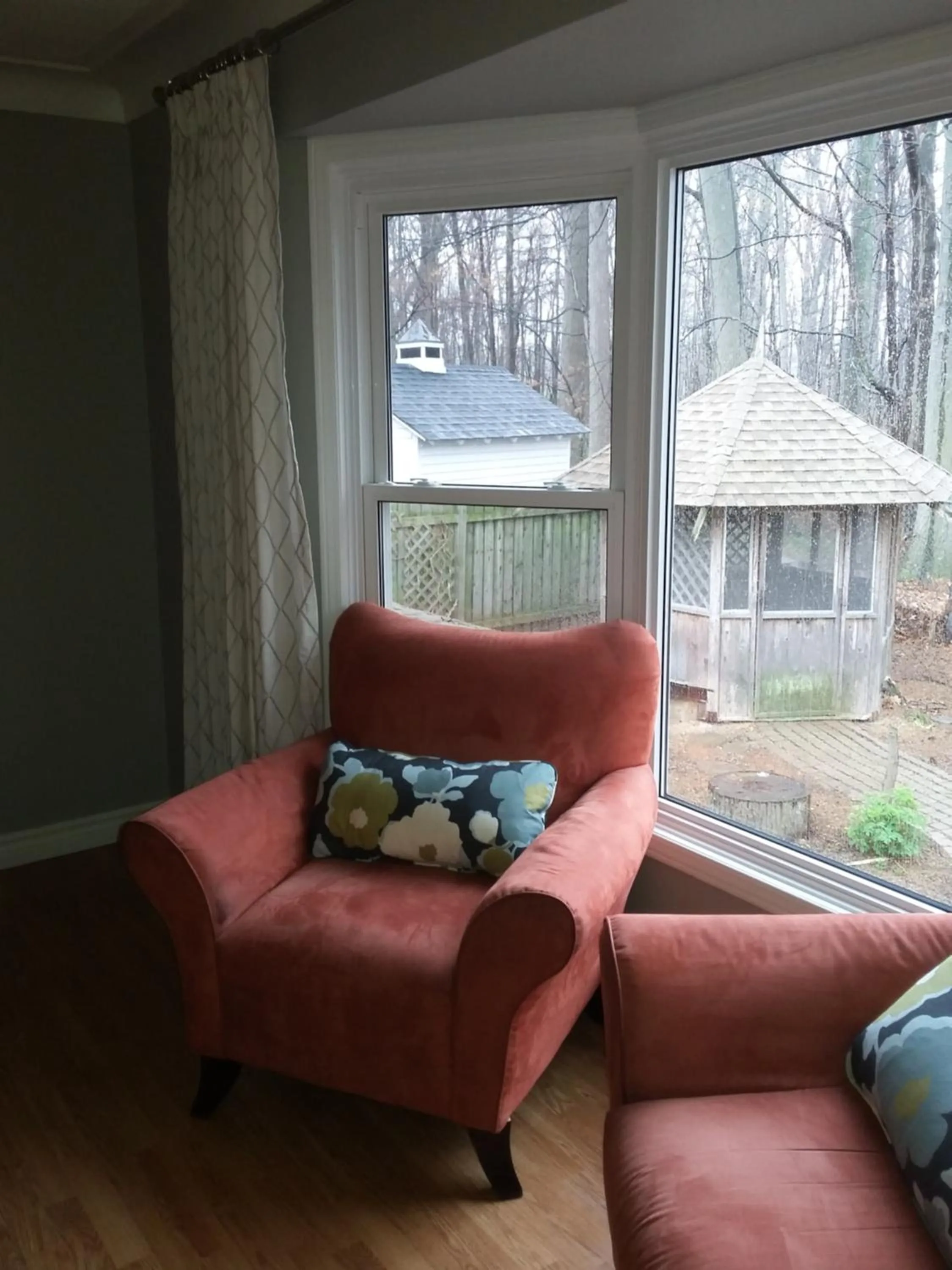 Seating area in Westwood Cottage License #059-2024