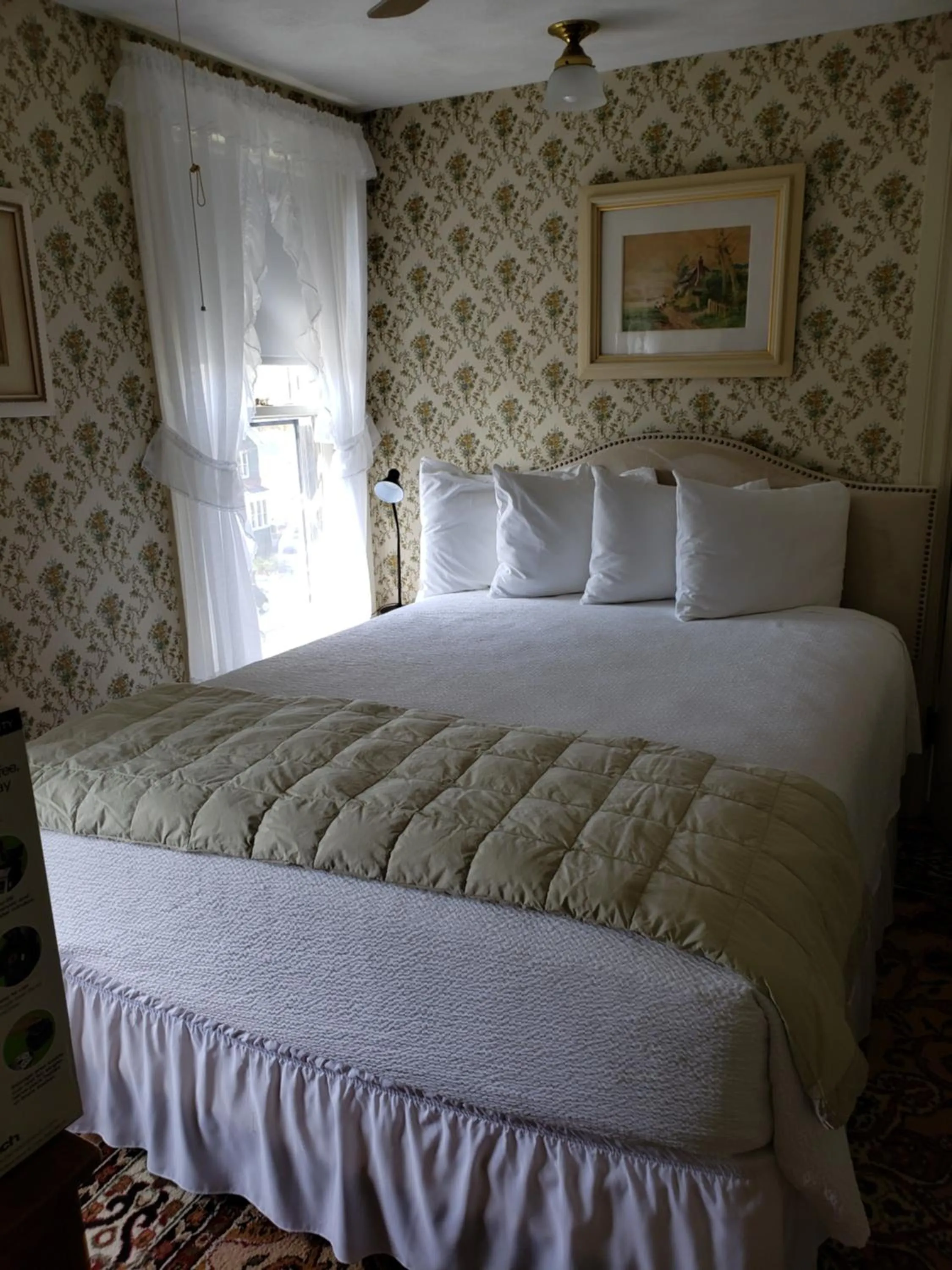Bed in Moseley Cottage Inn and The Town Motel