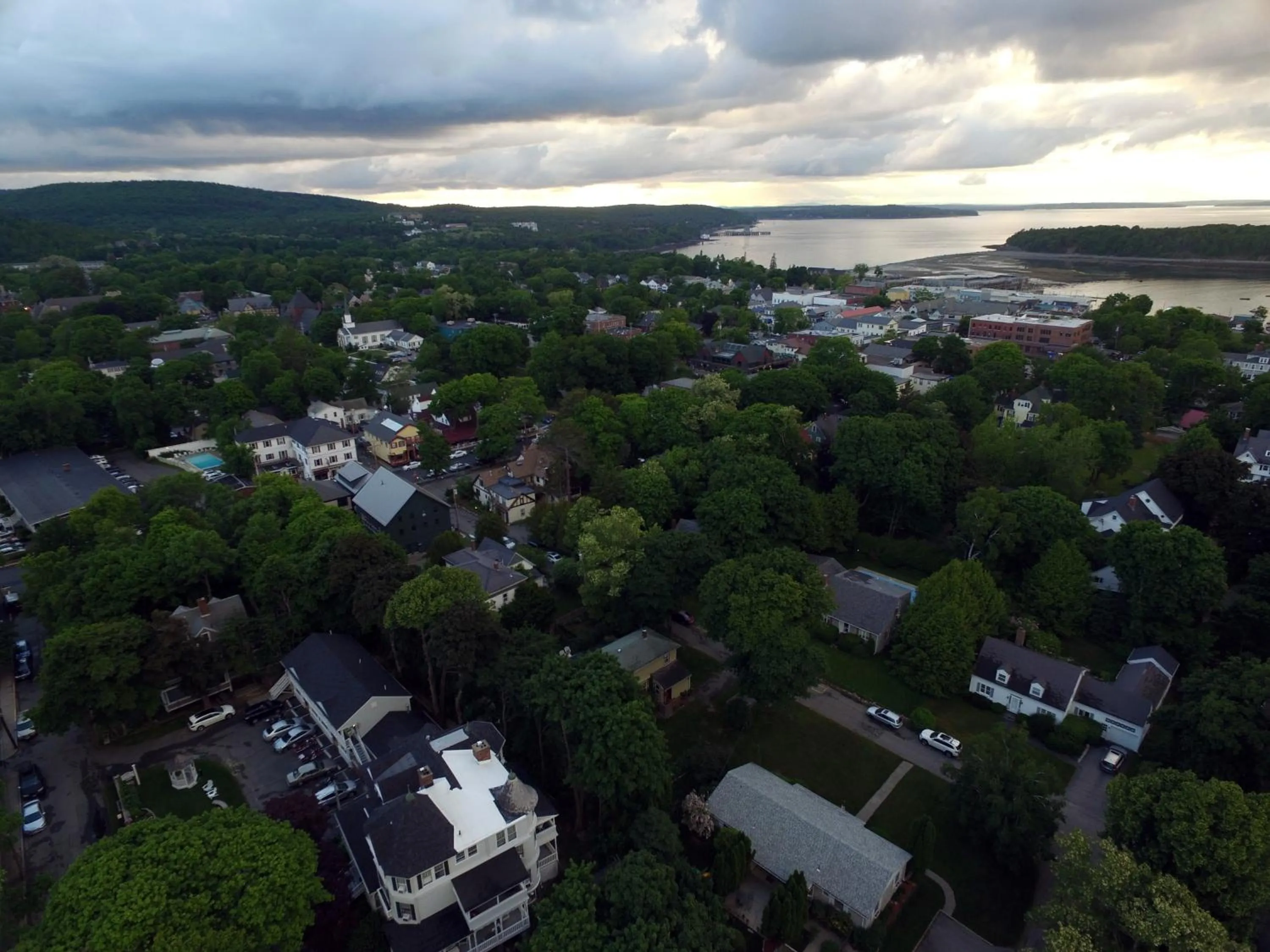 Bird's eye view in Moseley Cottage Inn and The Town Motel