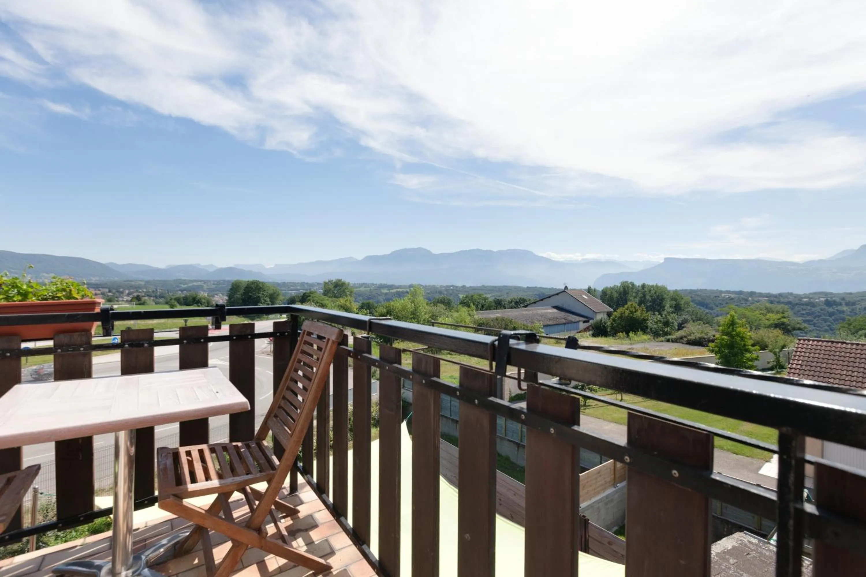 Mountain view in Logis Le Pont de Champ