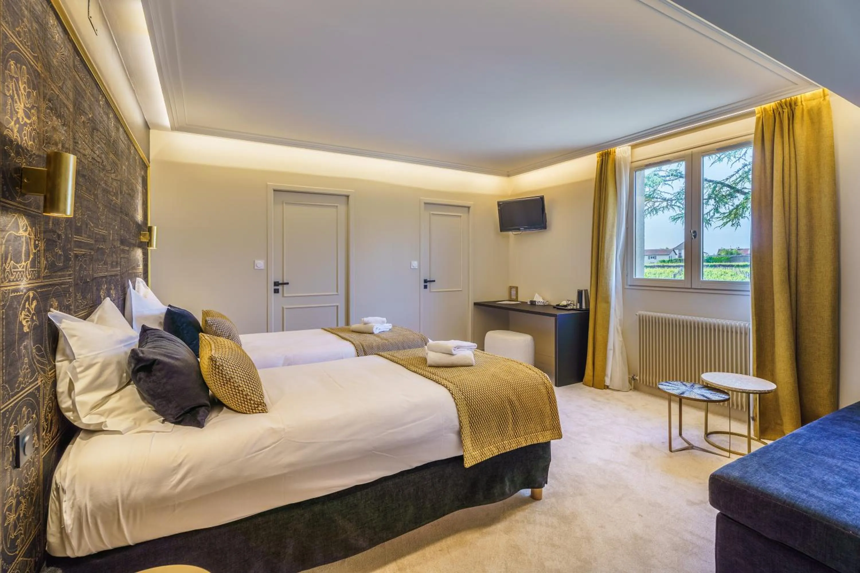 Bed in Hôtel Le Clos des Arts