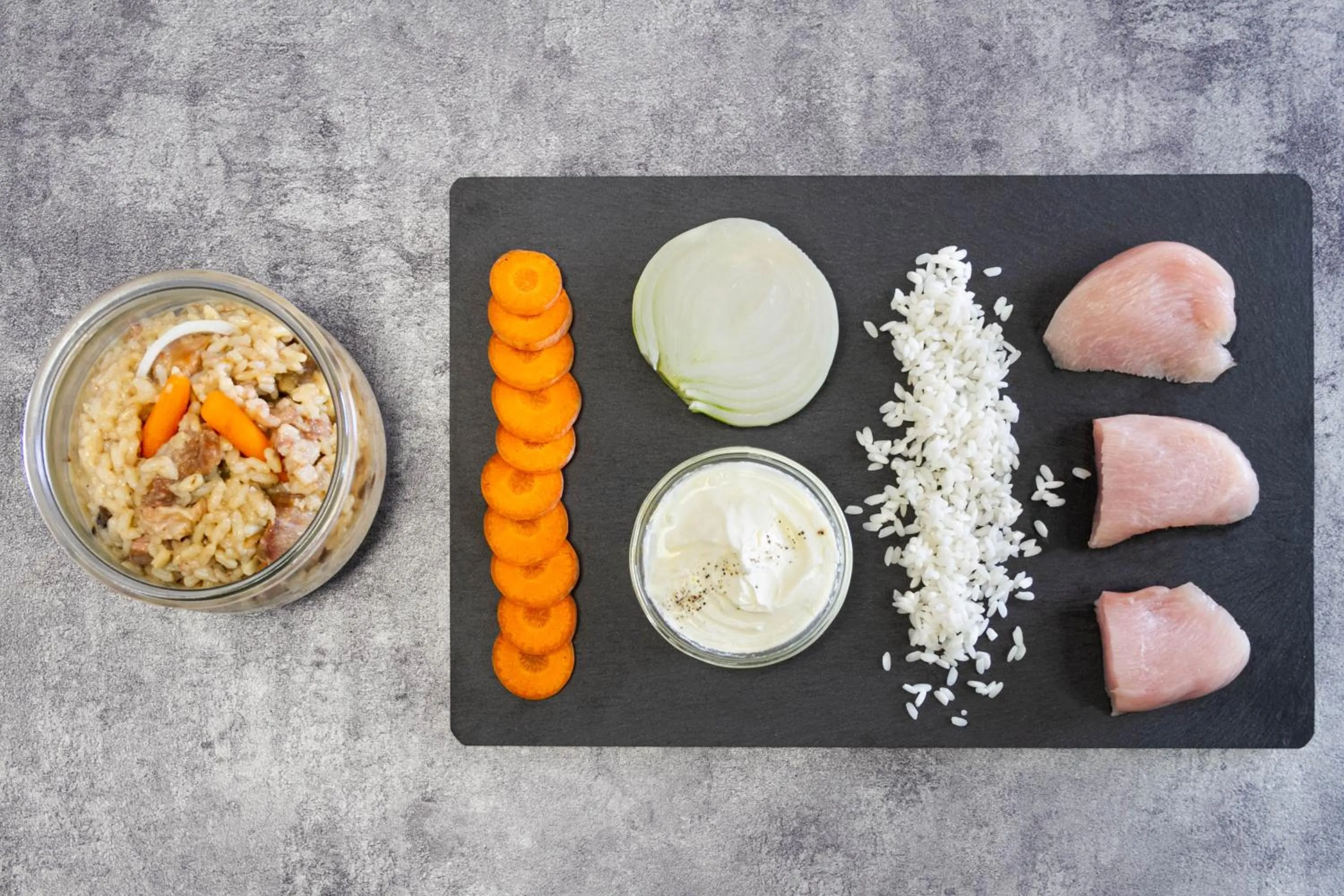 Lunch in Comfort Aparthotel Lourdes L'Acacia