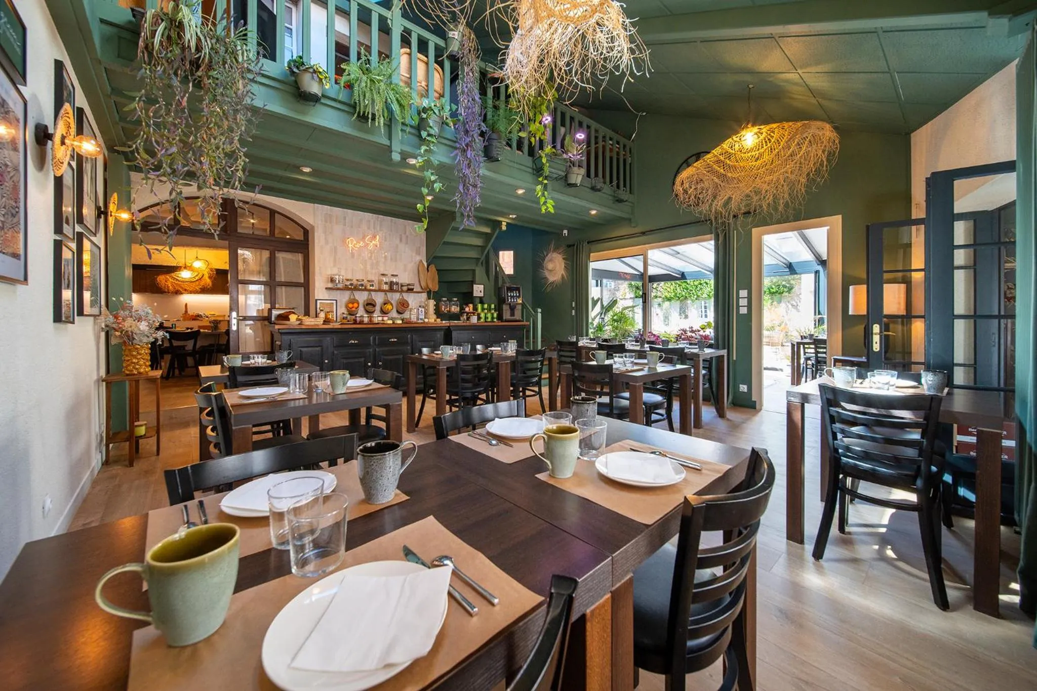 Breakfast in Hôtel Rive Sud