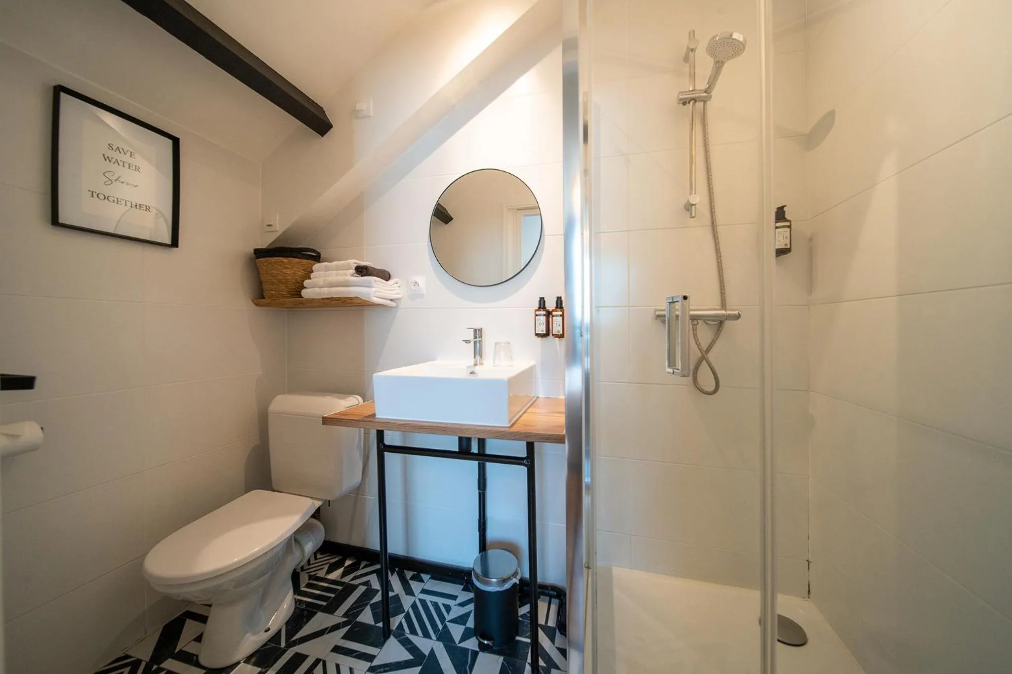Bathroom in Hôtel Rive Sud