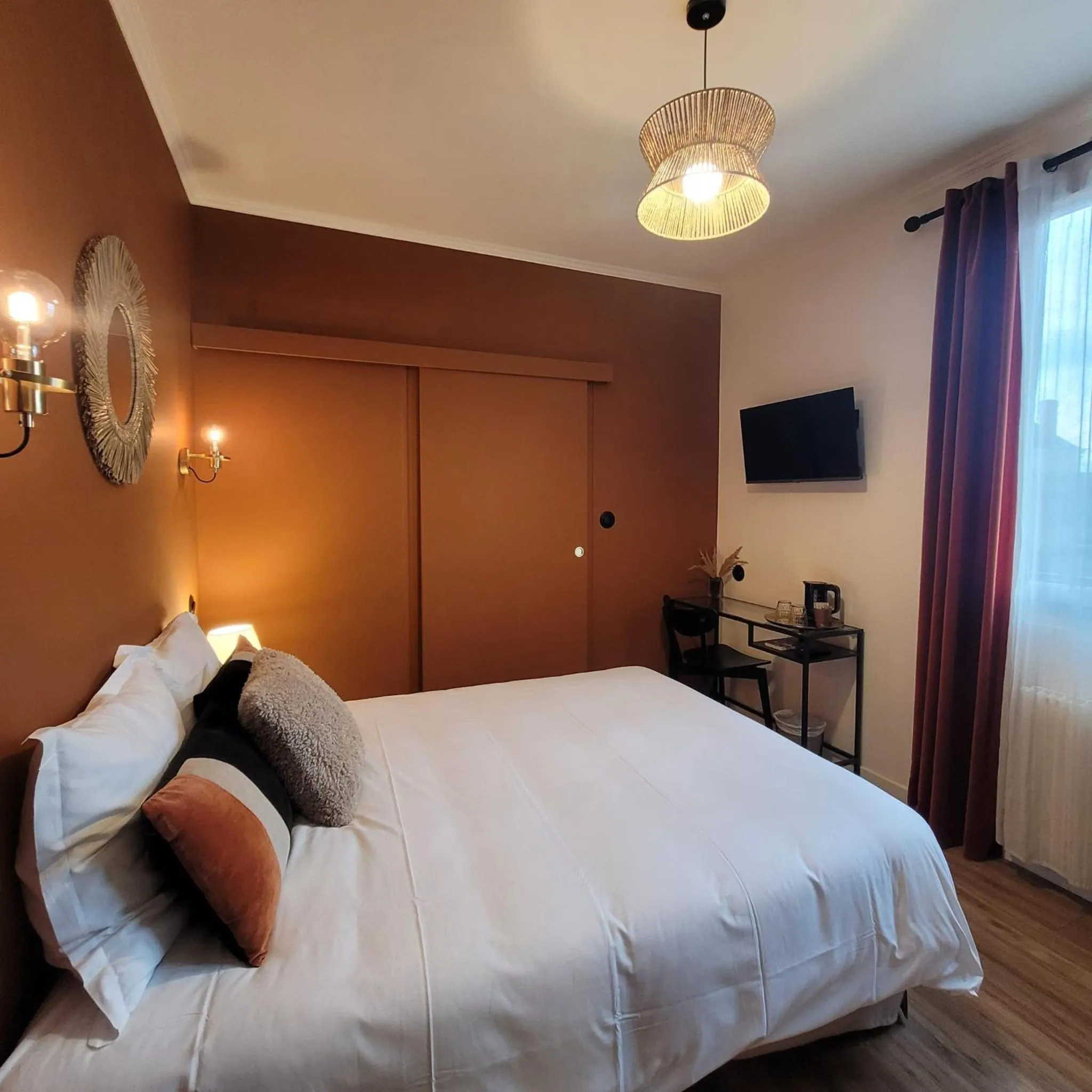 Bed in Hôtel Rive Sud