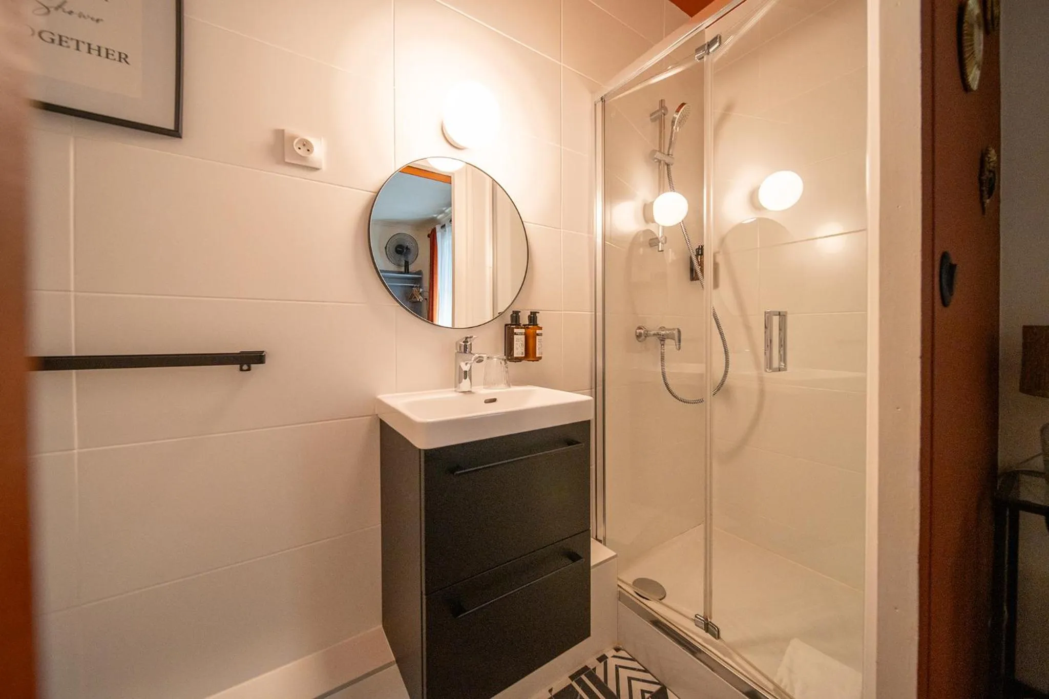 Bathroom in Hôtel Rive Sud