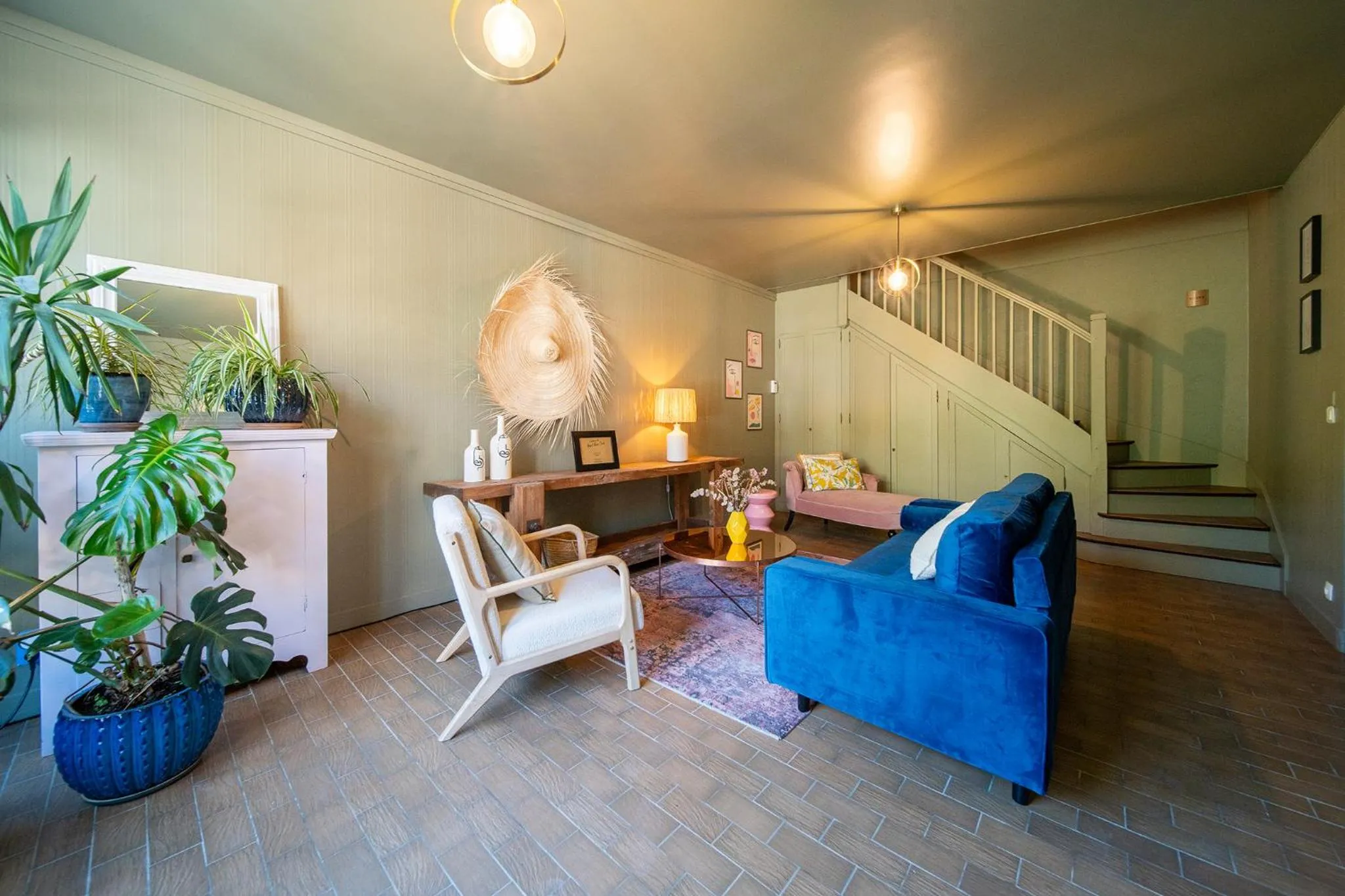 Living room in Hôtel Rive Sud