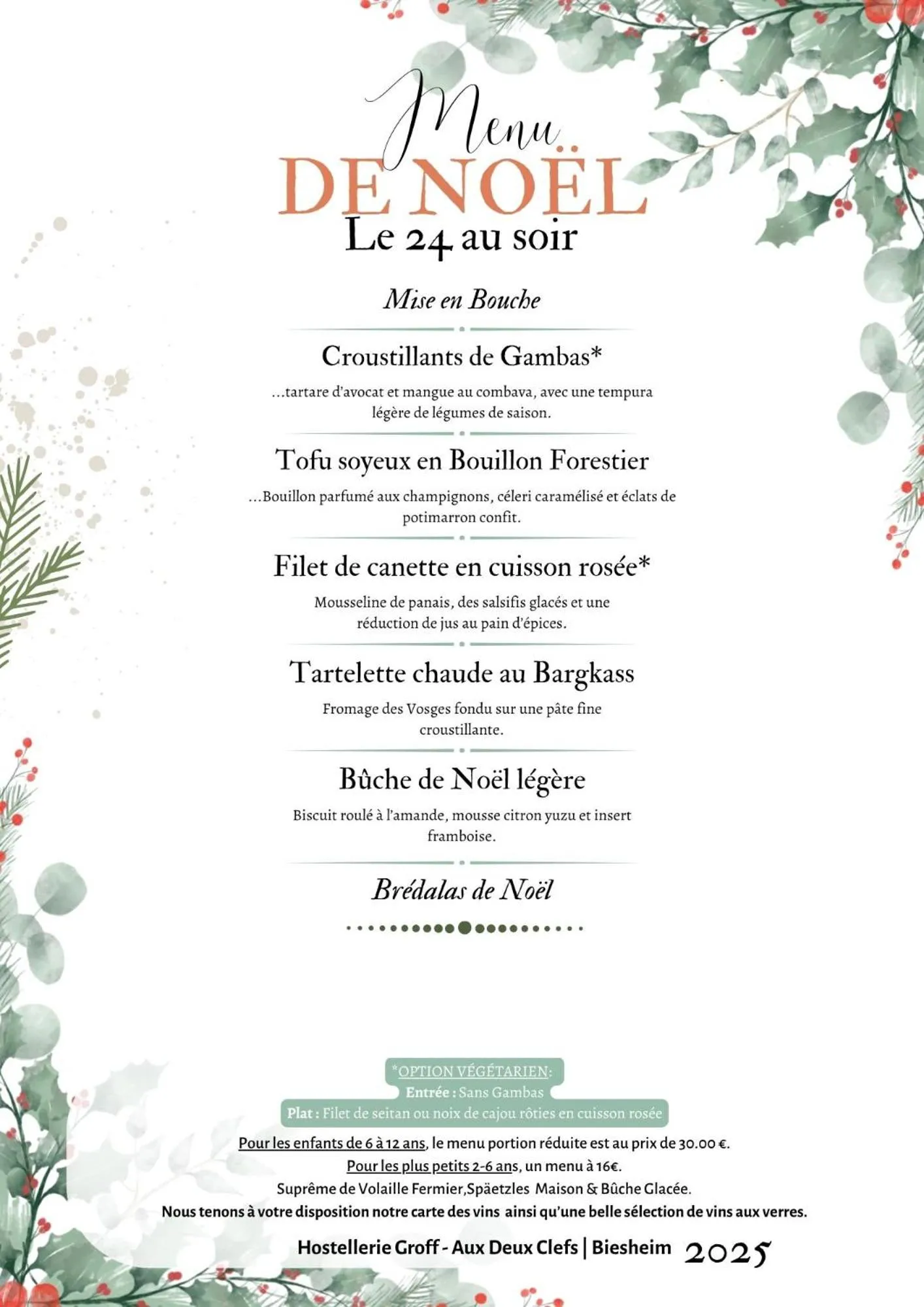 Aux Deux Clefs - Hôtel Restaurant Groff